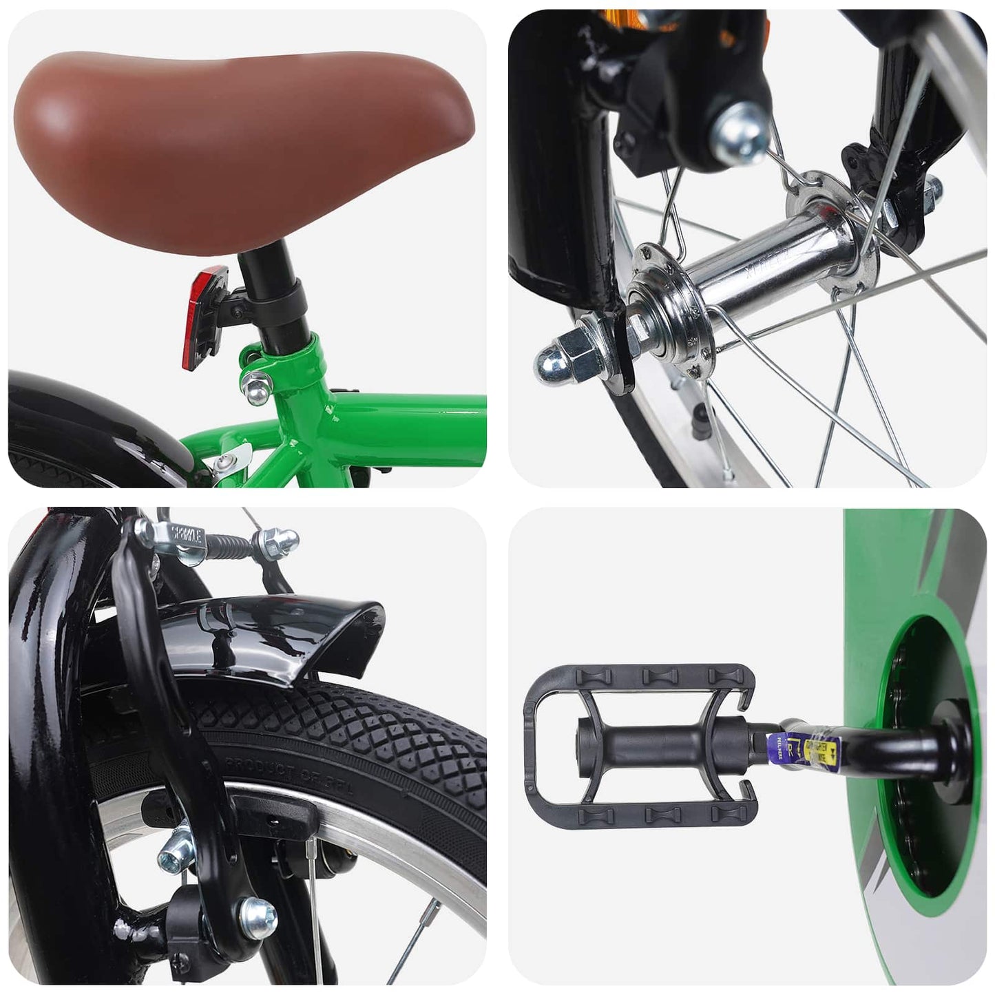 Kinderfahrrad 12 Zoll for 2 to 4 years old Grün