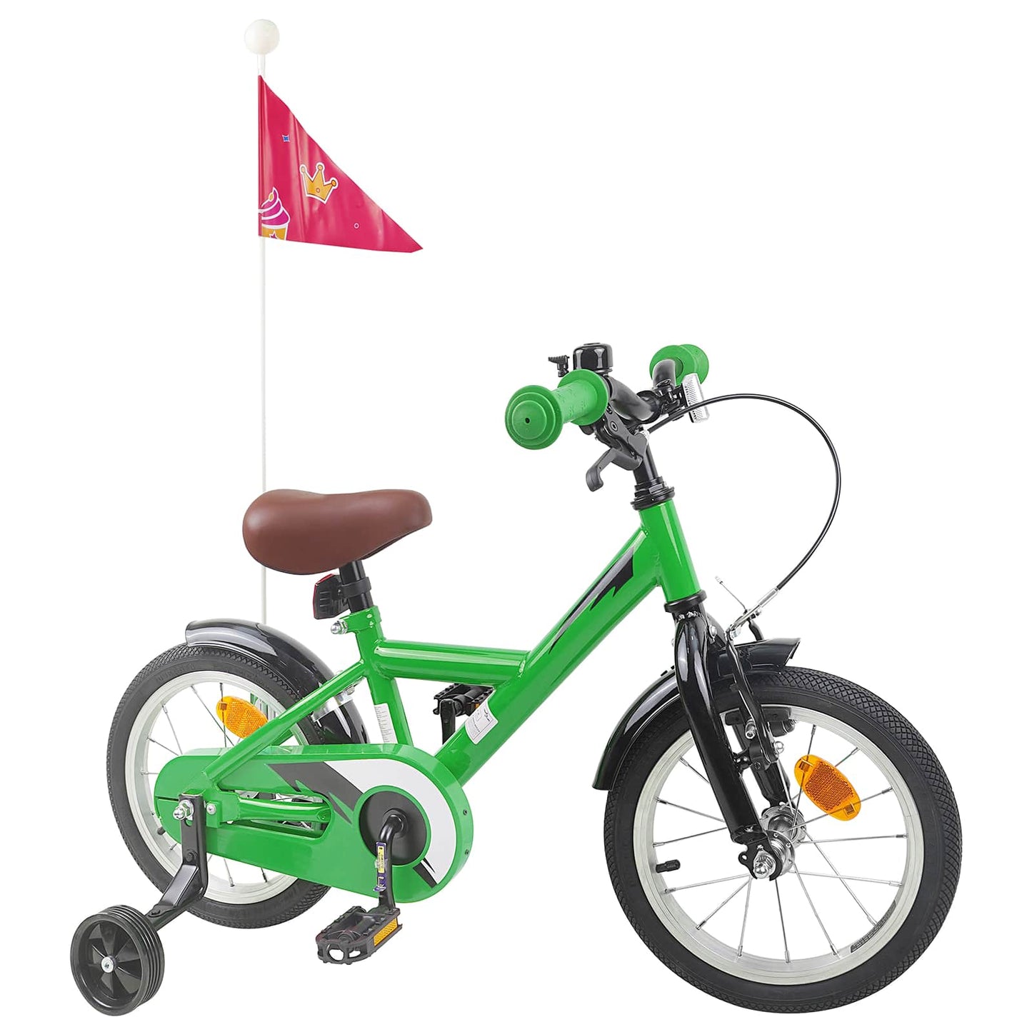 Kinderfahrrad 14 Zoll for 3-5 Years Old Grün