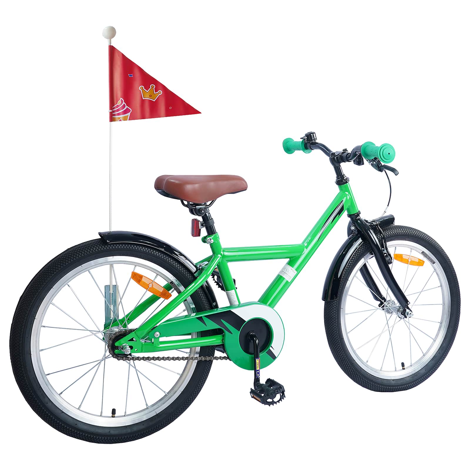 Kinderfahrrad 20 Zoll for kids aged 6 to 11 Grün