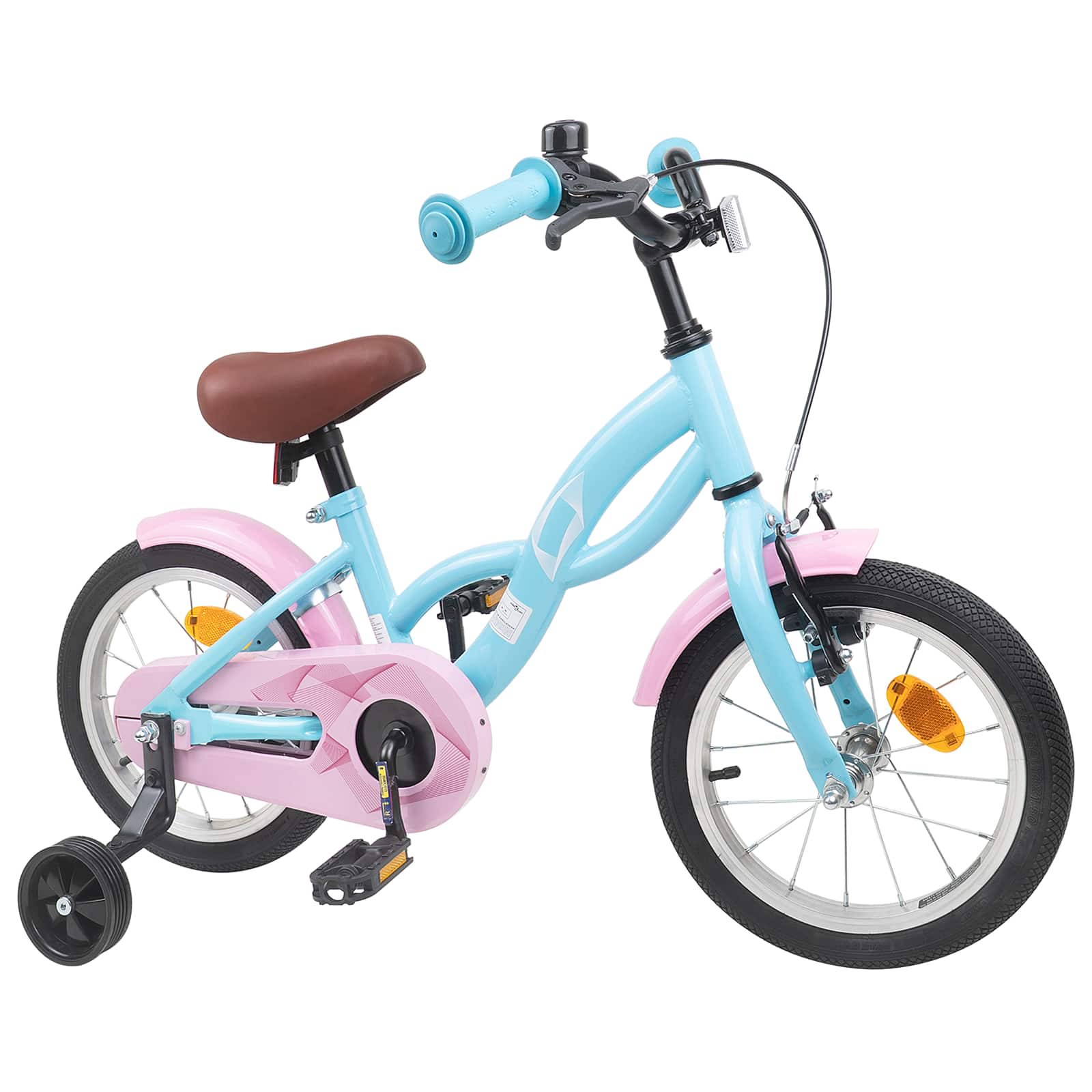 Kinderfahrrad 14 Zoll for 3-5 Years Old Himmelblau