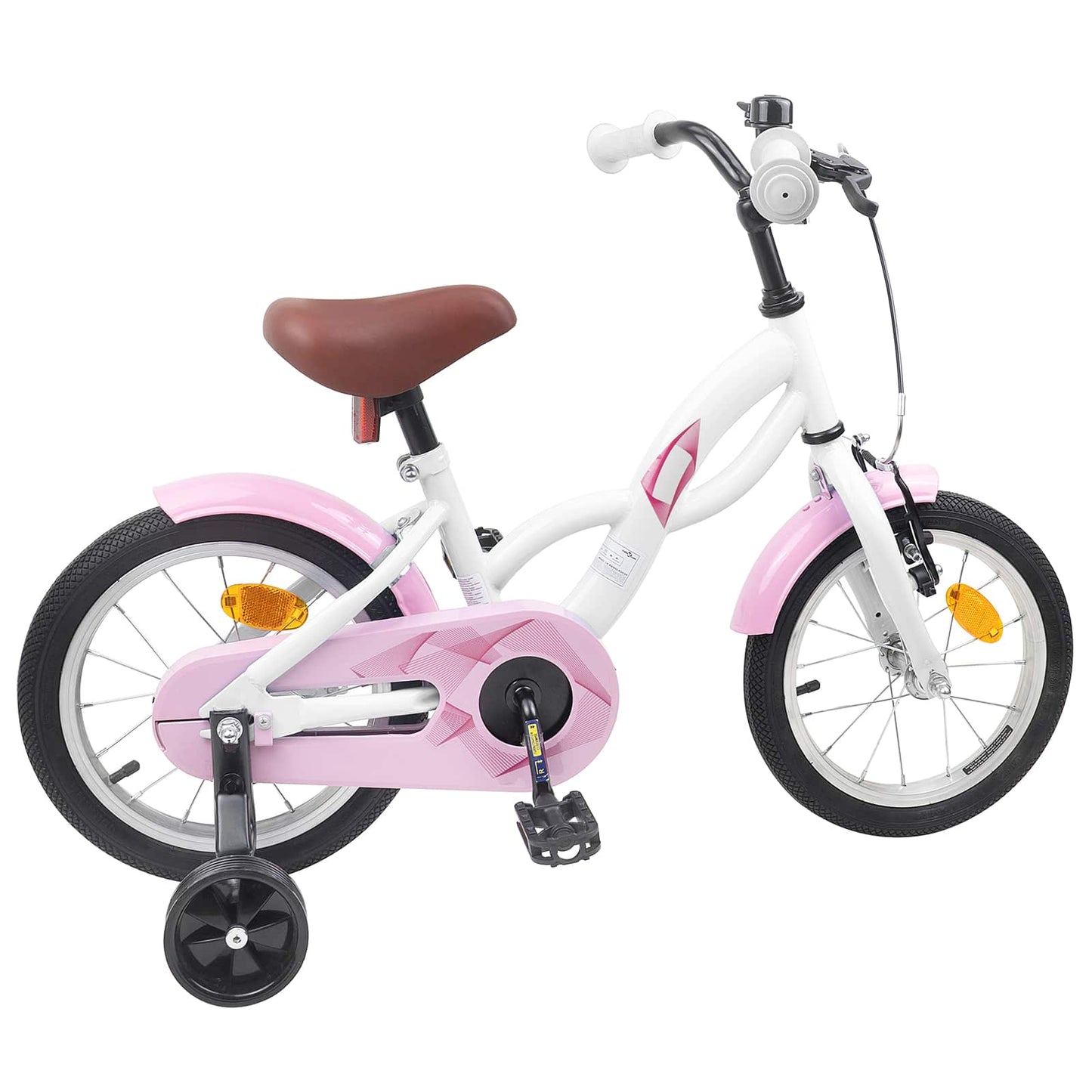 Kinderfahrrad 14 Zoll for 3-5 Years Old Weiß