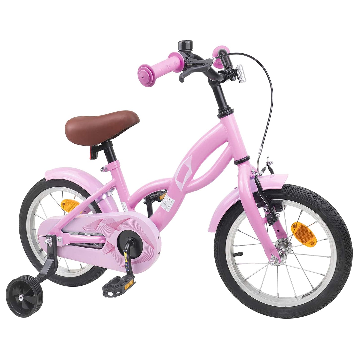 Kinderfahrrad 12 Zoll for 2 to 4 years old Hellrosa