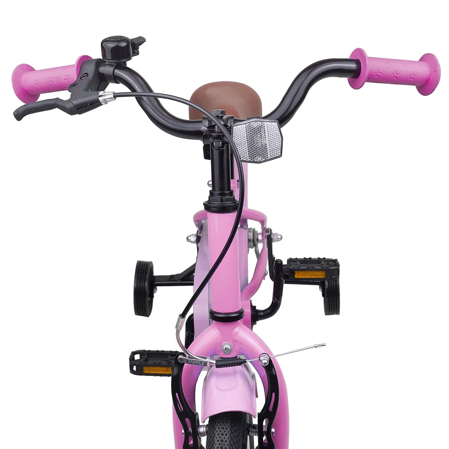 Kinderfahrrad 14 Zoll for 3-5 Years Old Hellrosa