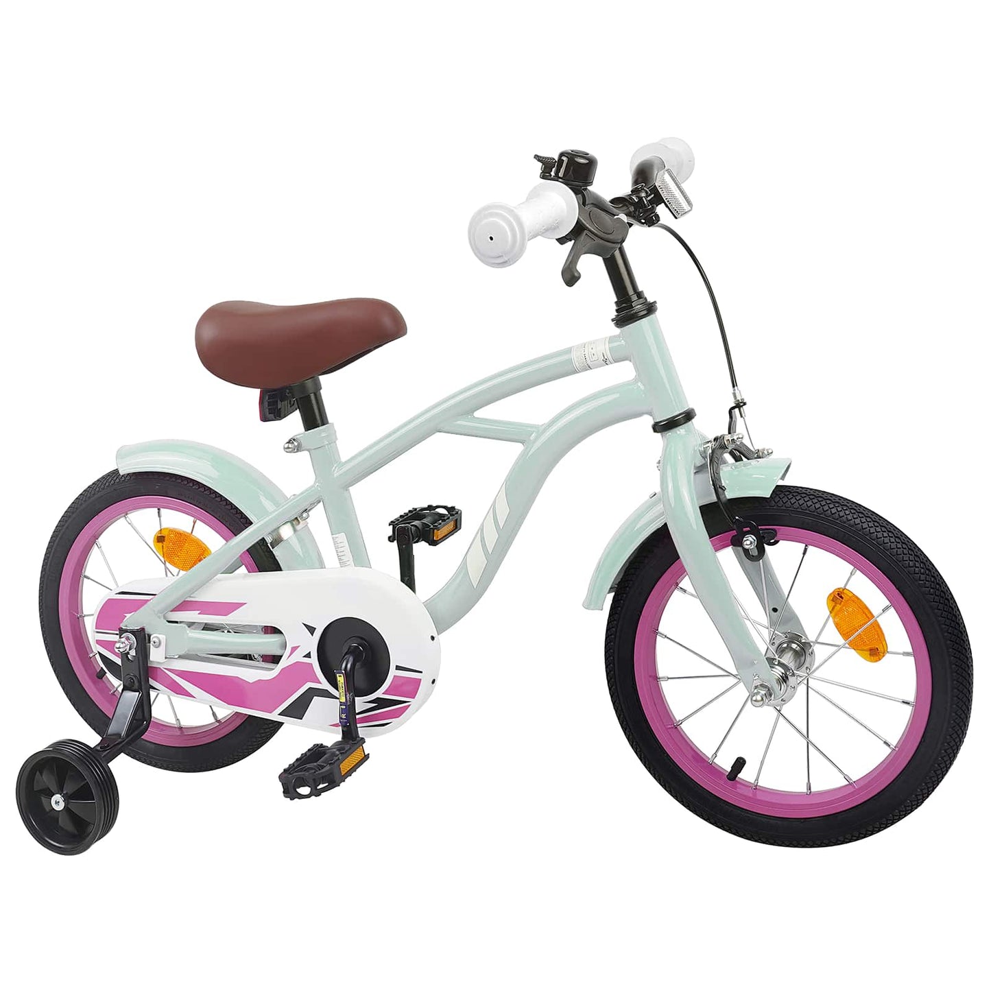 Kinderfahrrad 12 Zoll for 2 to 4 years old Hellgrün