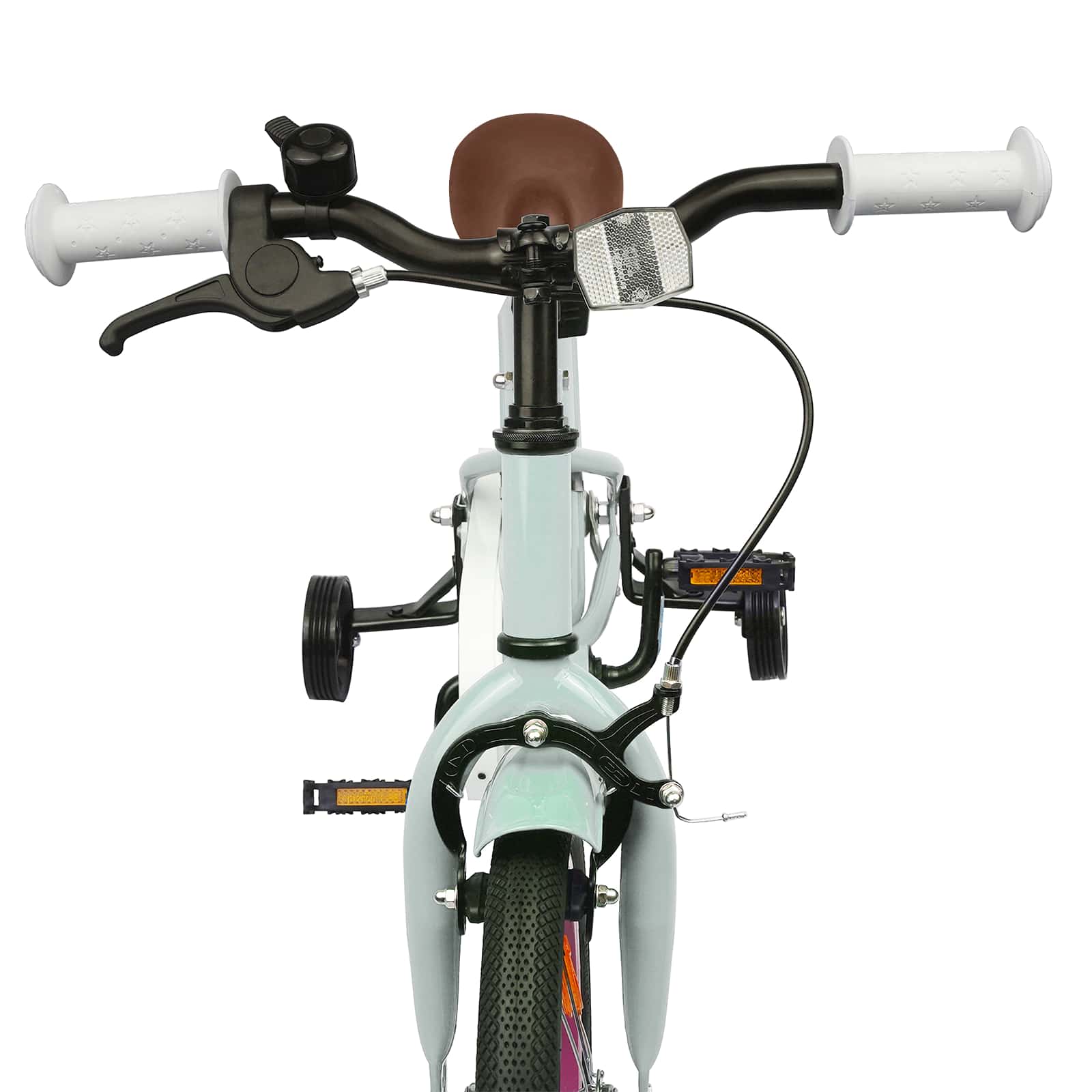 Kinderfahrrad 16 Zoll for 4-6 Years Old Hellgrün