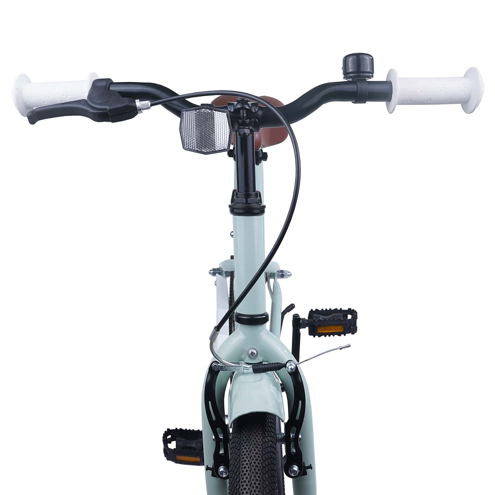 Kinderfahrrad 18 Zoll for 5-7 Years Old Hellgrün