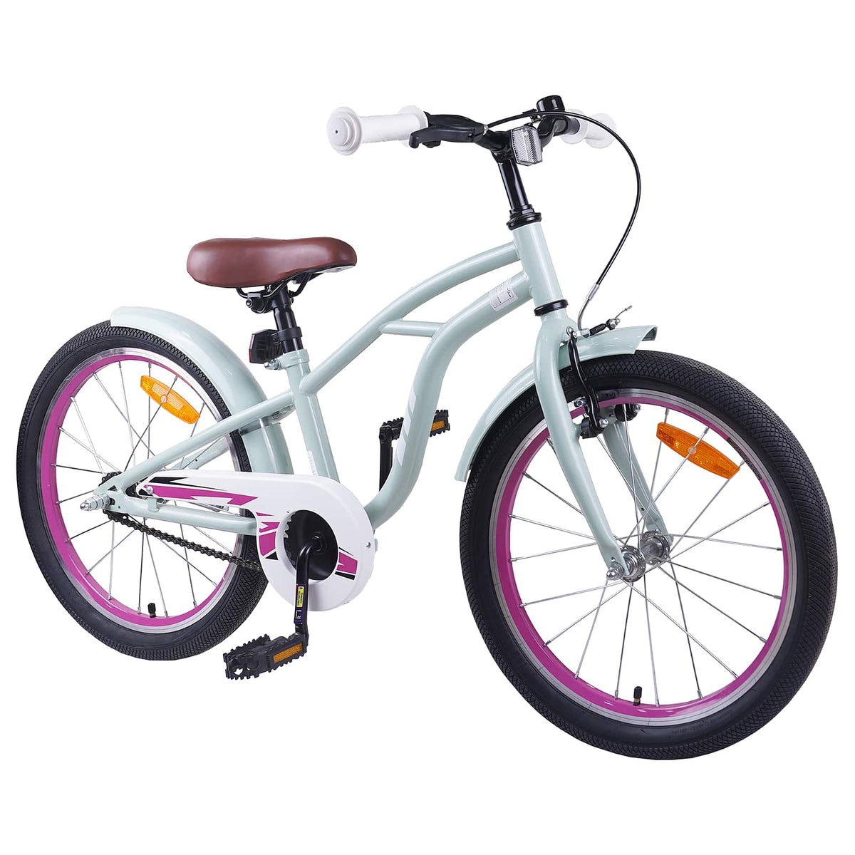 Kinderfahrrad 20 Zoll for kids aged 6 to 11 Hellgrün