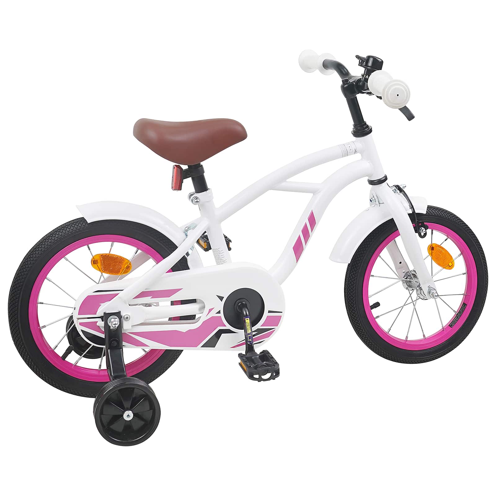 Kinderfahrrad 16 Zoll for 4-6 Years Old Weiß