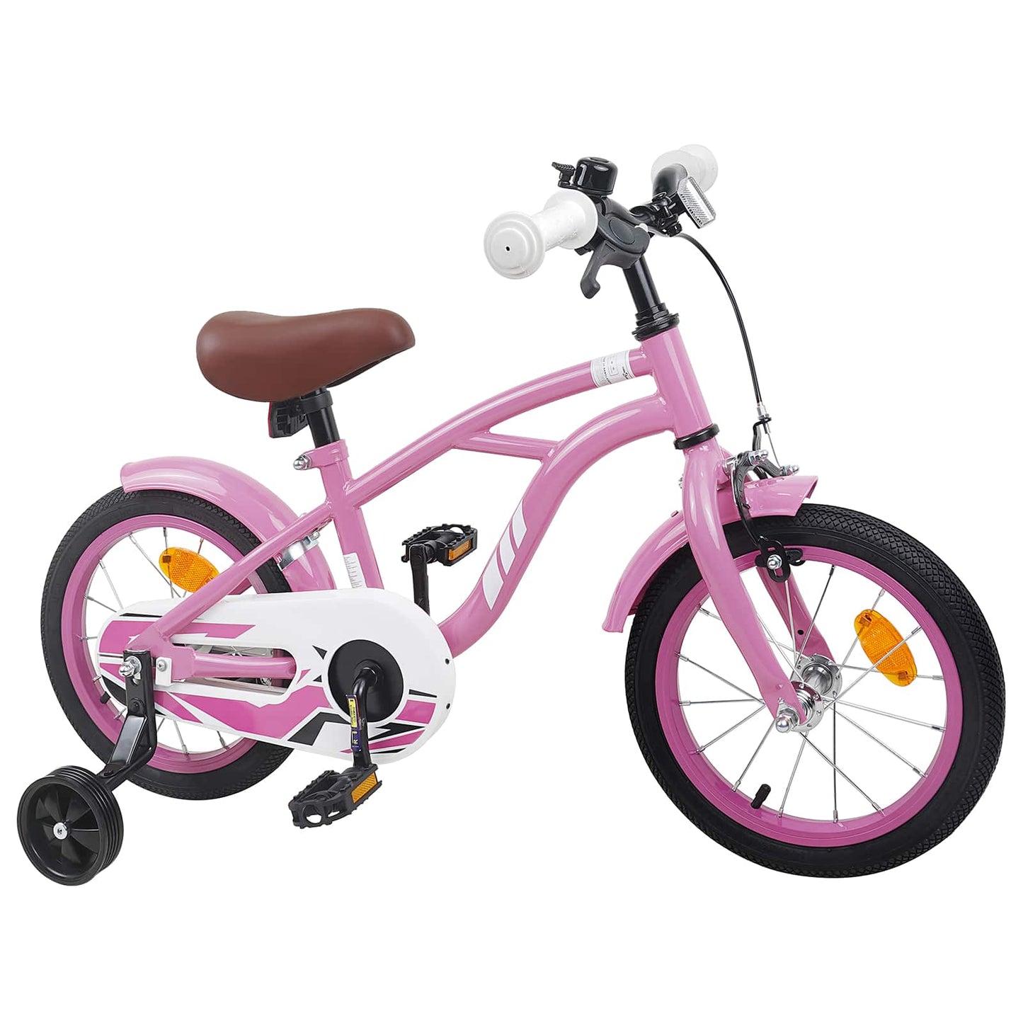 Kinderfahrrad 14 Zoll for 3-5 Years Old Hellrosa