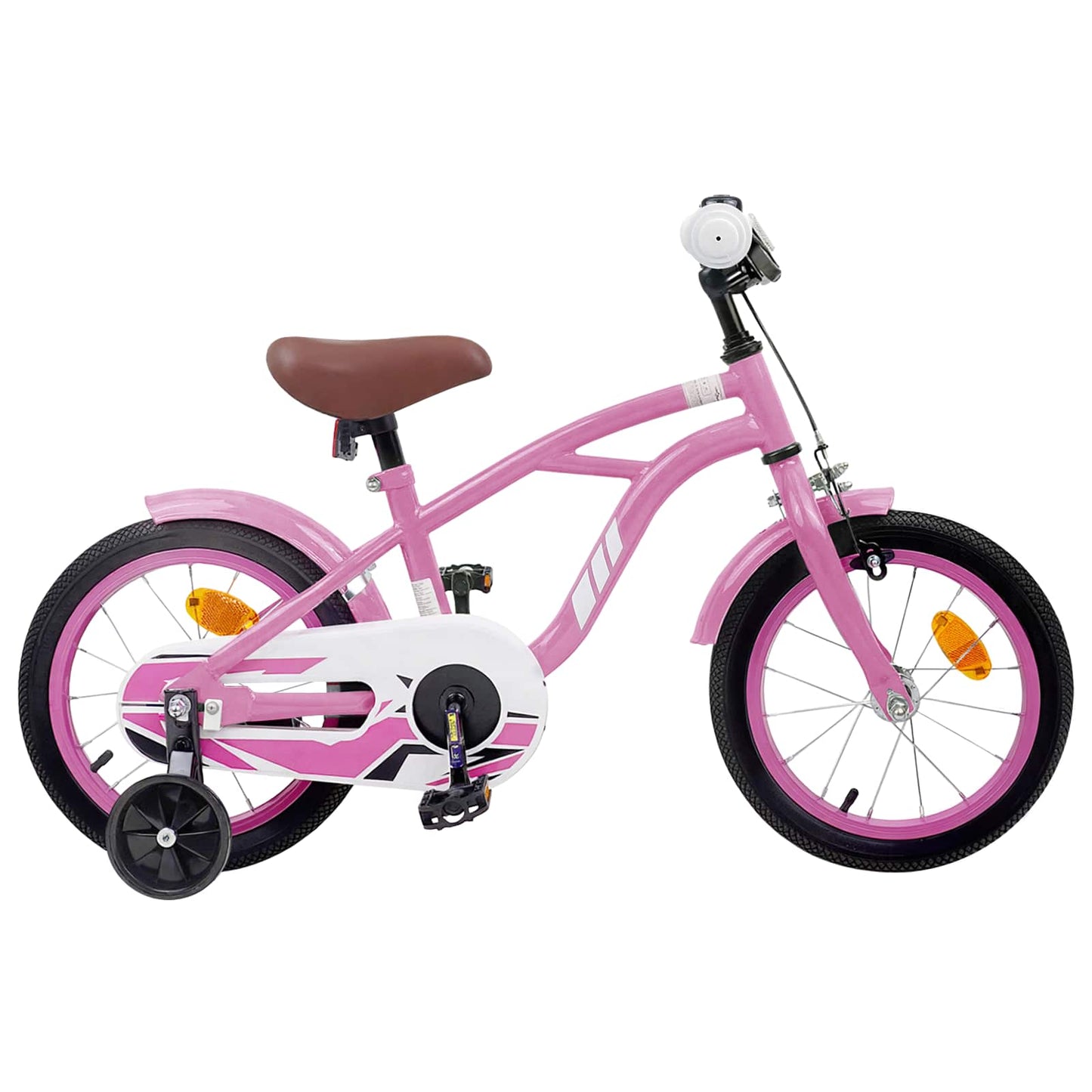 Kinderfahrrad 14 Zoll for 3-5 Years Old Hellrosa