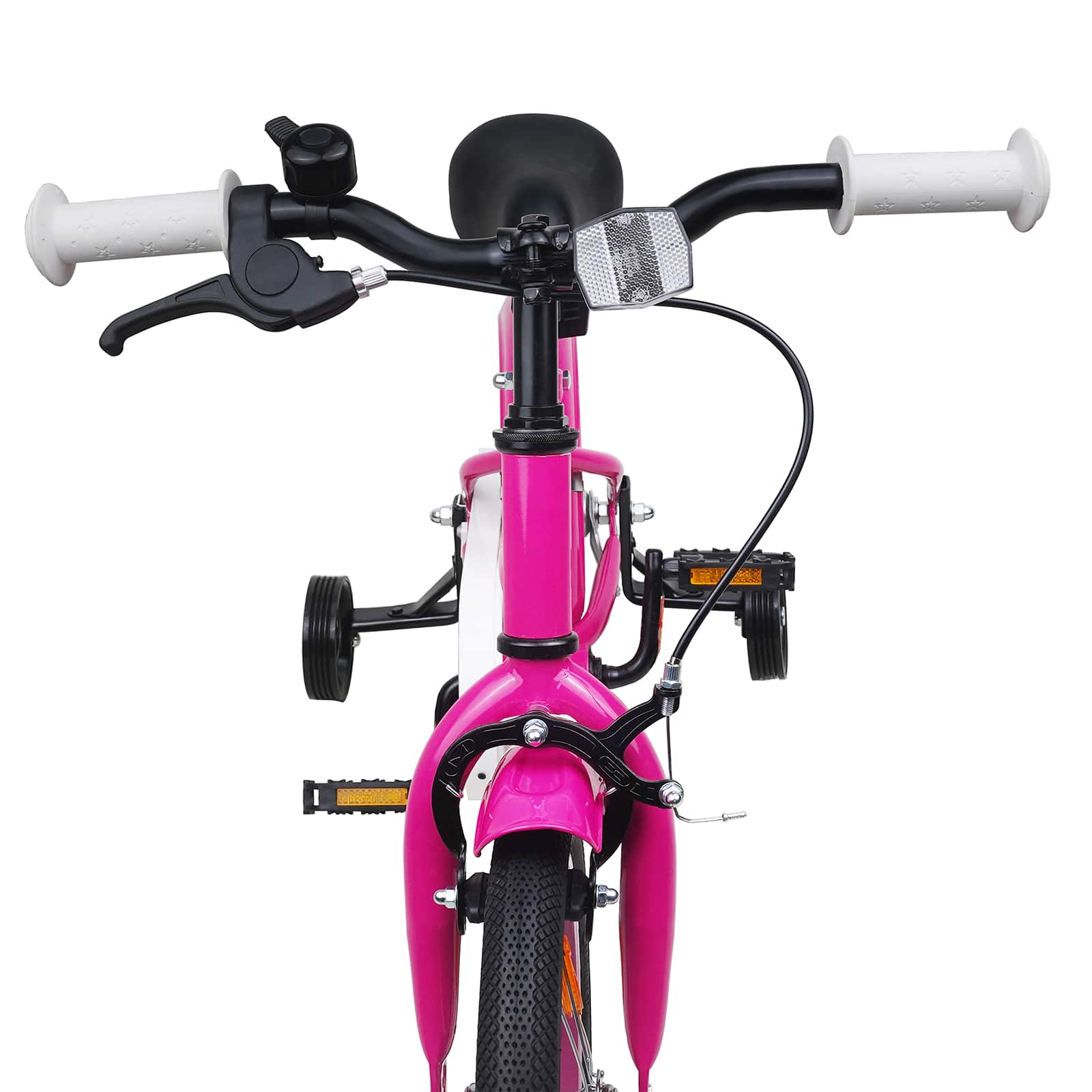 Kinderfahrrad 14 Zoll for 3-5 Years Old Dunkelrosa