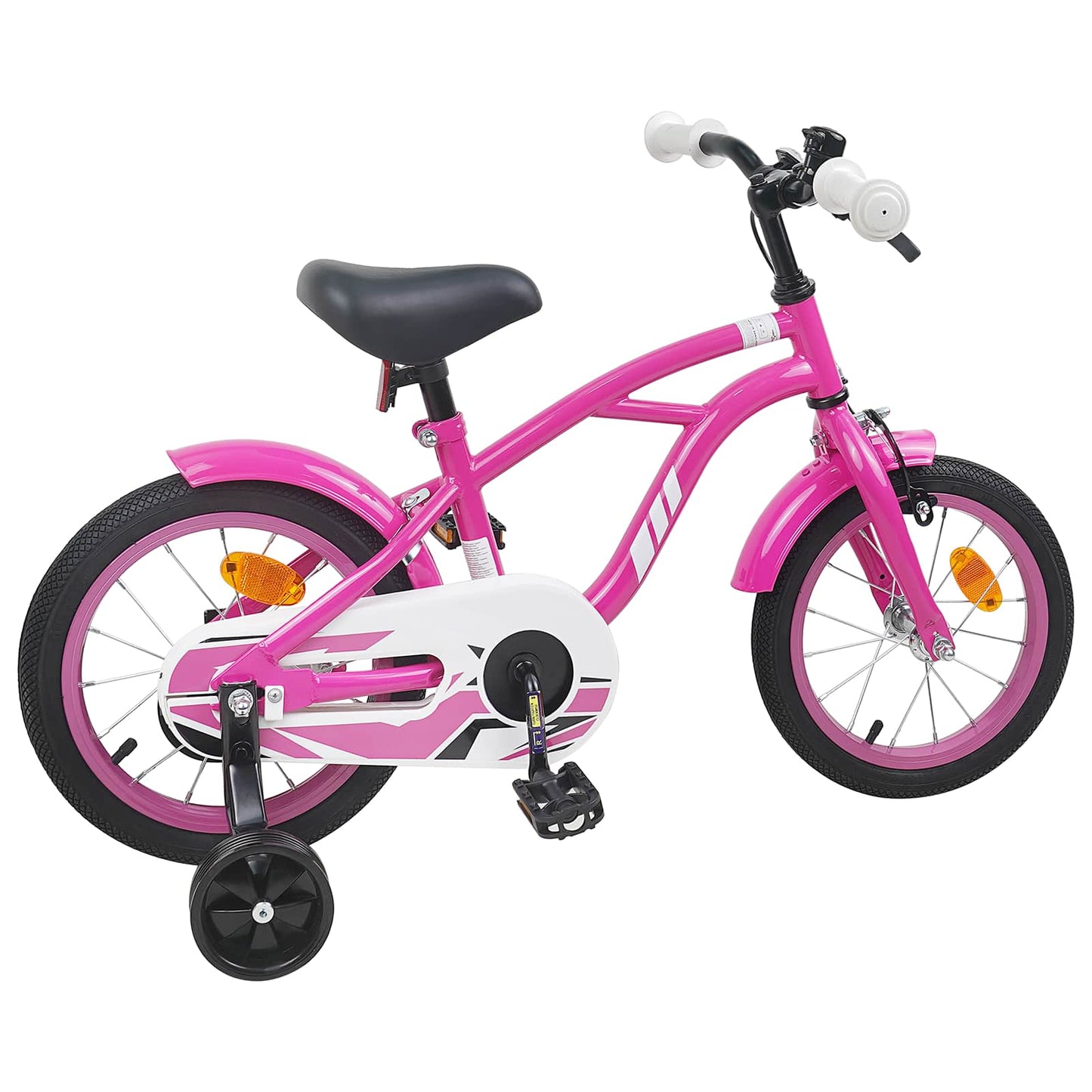 Kinderfahrrad 14 Zoll for 3-5 Years Old Dunkelrosa