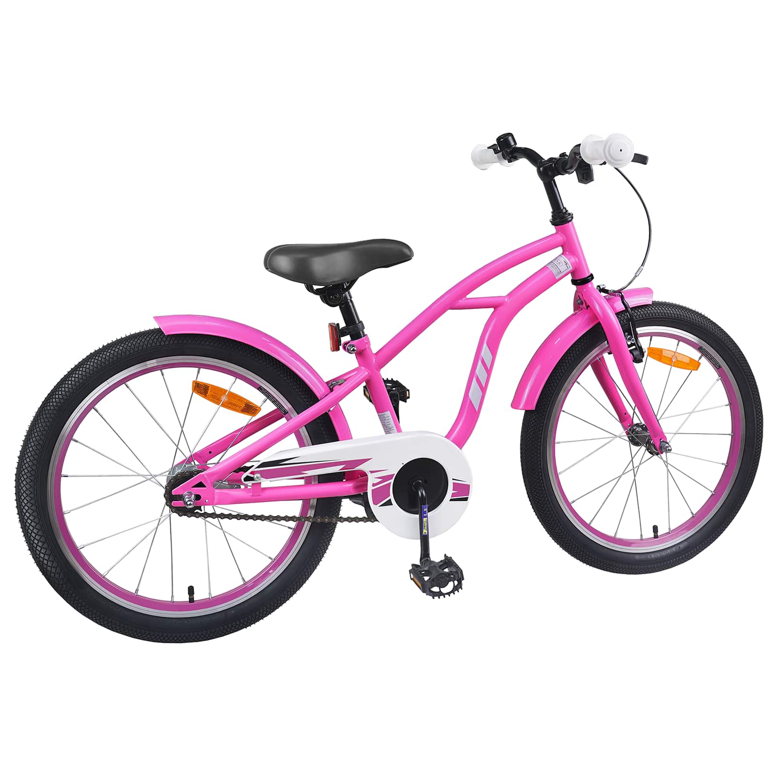 Kinderfahrrad 20 Zoll for kids aged 6 to 11 Dunkelrosa