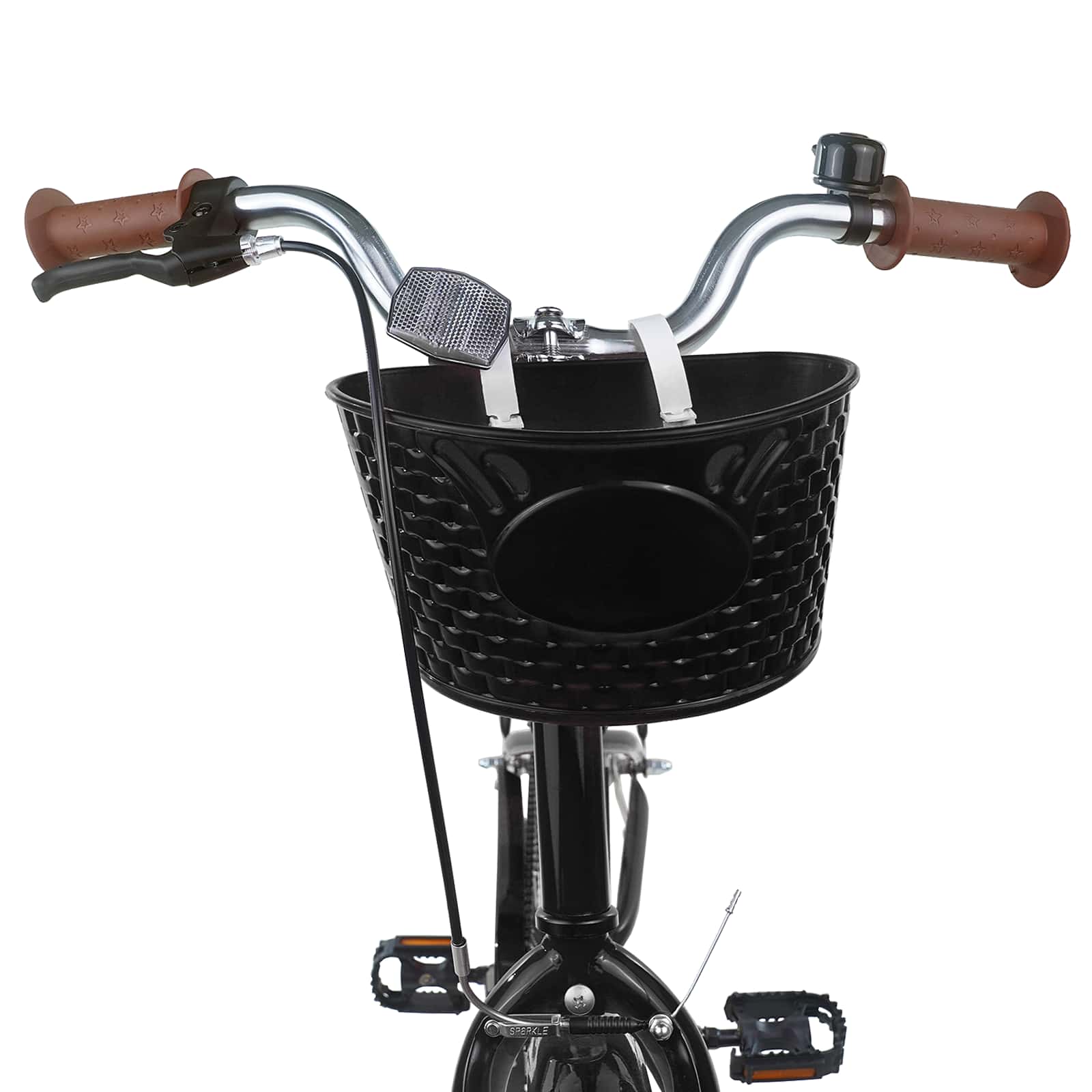 Kinderfahrrad 24 Zoll für 8-12 Jahre alt Schwarz