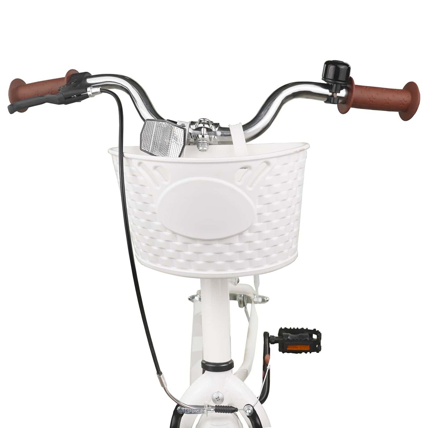 Kinderfahrrad 24 Zoll für 8-12 Jahre alt Weiß