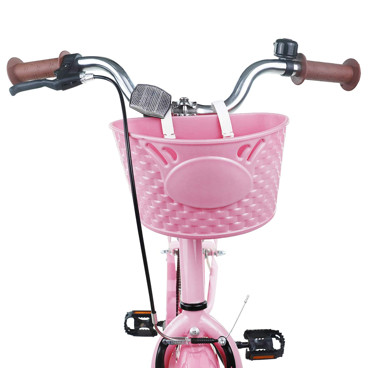 Kinderfahrrad 24 Zoll für 8-12 Jahre alt Hellrosa