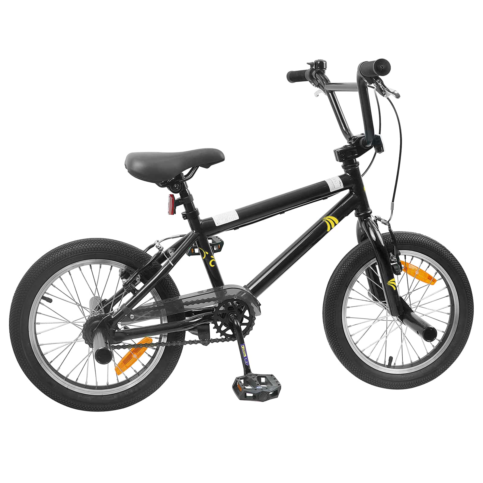 BMX Rad 20 Zoll für über 9 Jahre alt Schwarz