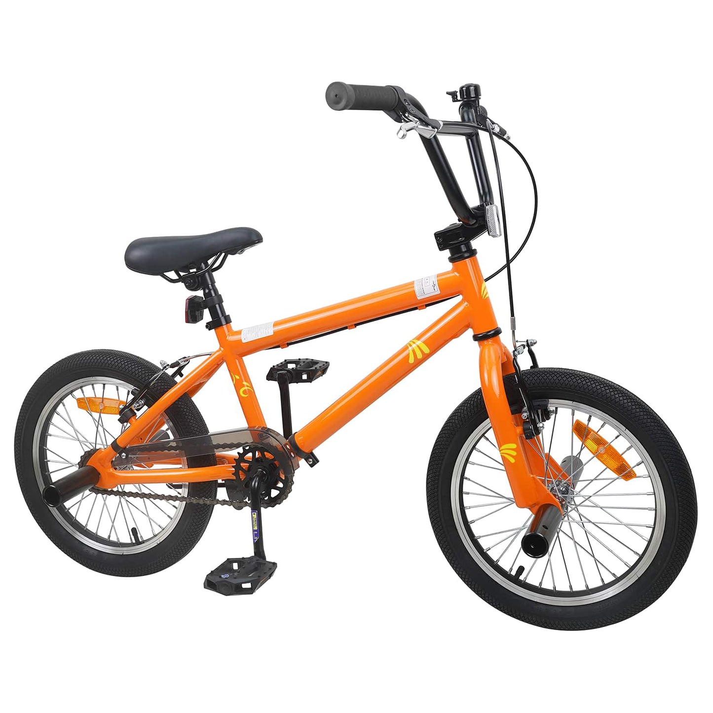 BMX Rad 20 Zoll für über 9 Jahre alt Orange