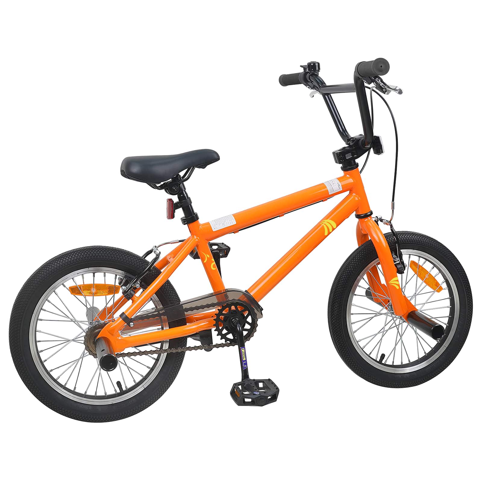 BMX Rad 20 Zoll für über 9 Jahre alt Orange