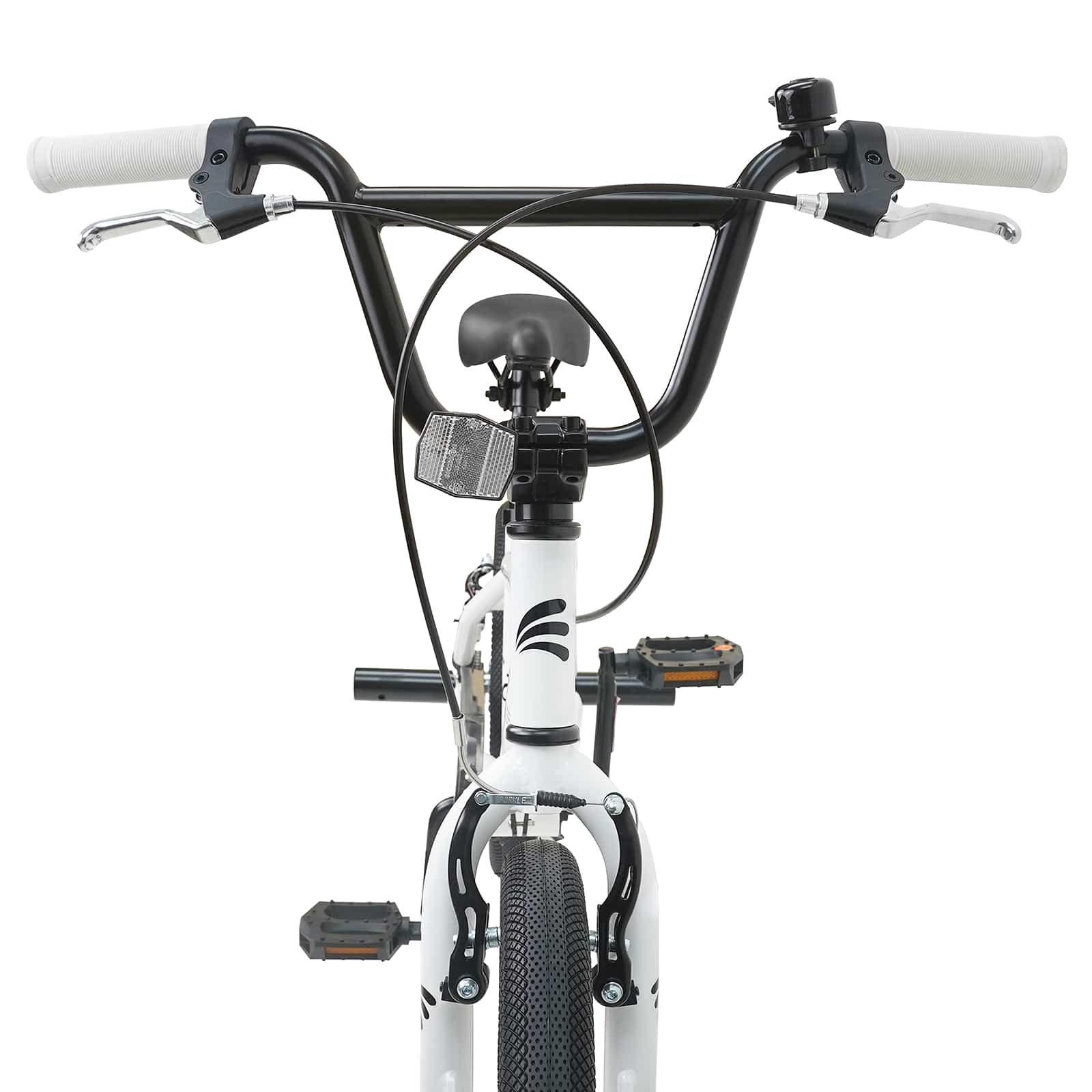BMX Rad 20 Zoll für über 9 Jahre alt Weiß