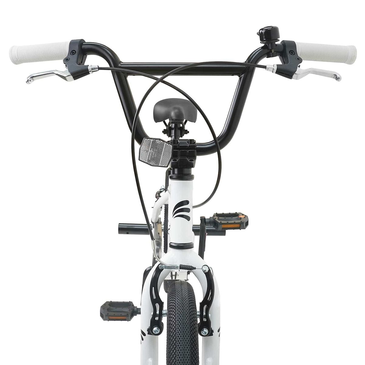 BMX Rad 20 Zoll für über 9 Jahre alt Weiß