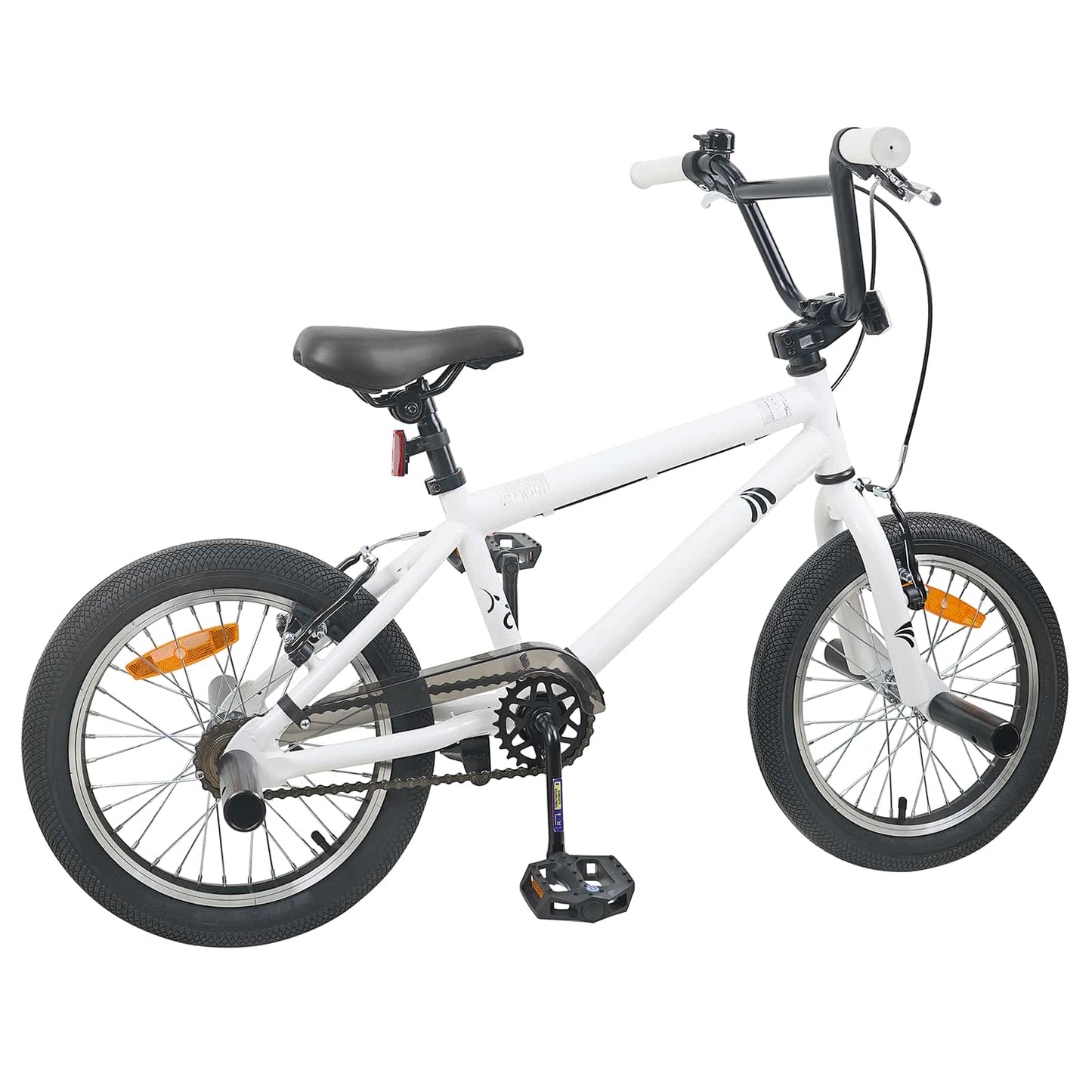 BMX Rad 20 Zoll für über 9 Jahre alt Weiß