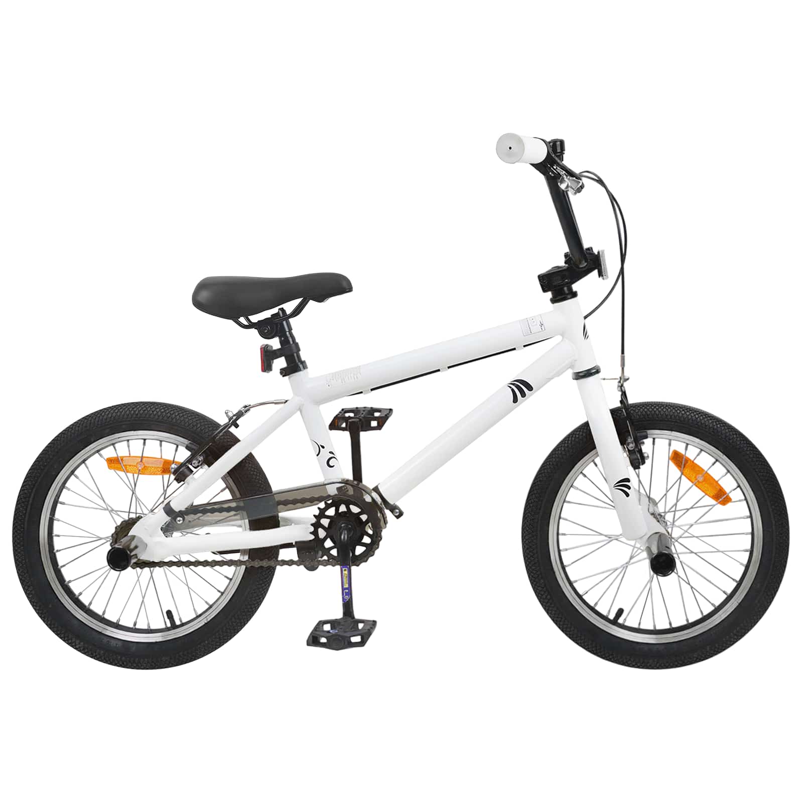 BMX Rad 20 Zoll für über 9 Jahre alt Weiß
