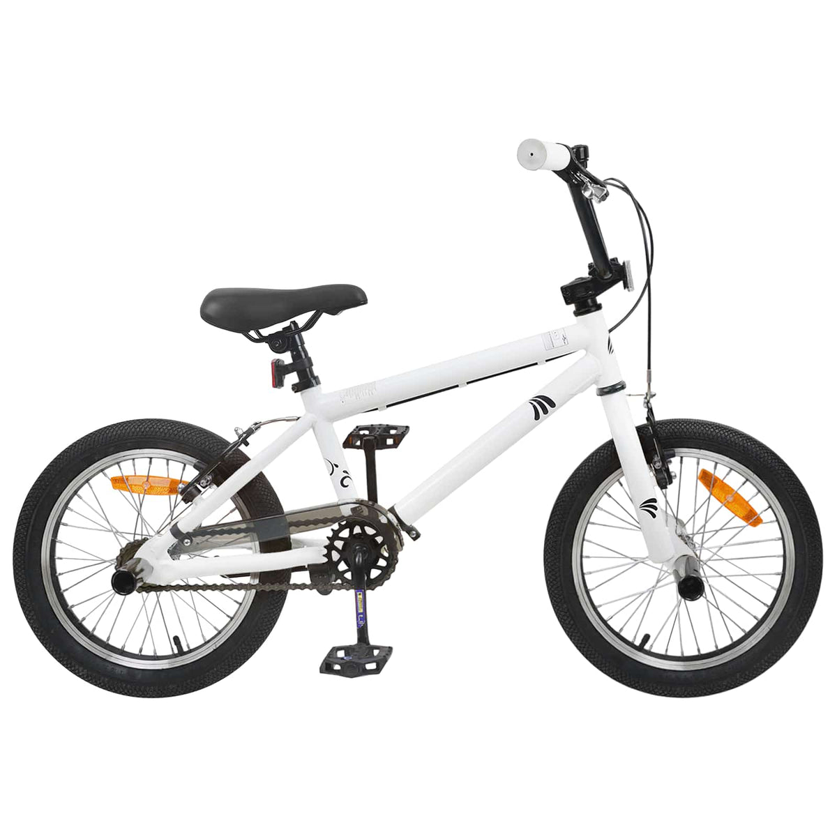 BMX Rad 20 Zoll für über 9 Jahre alt Weiß