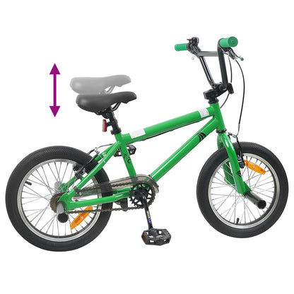 BMX Rad 20 Zoll für über 9 Jahre alt Grün