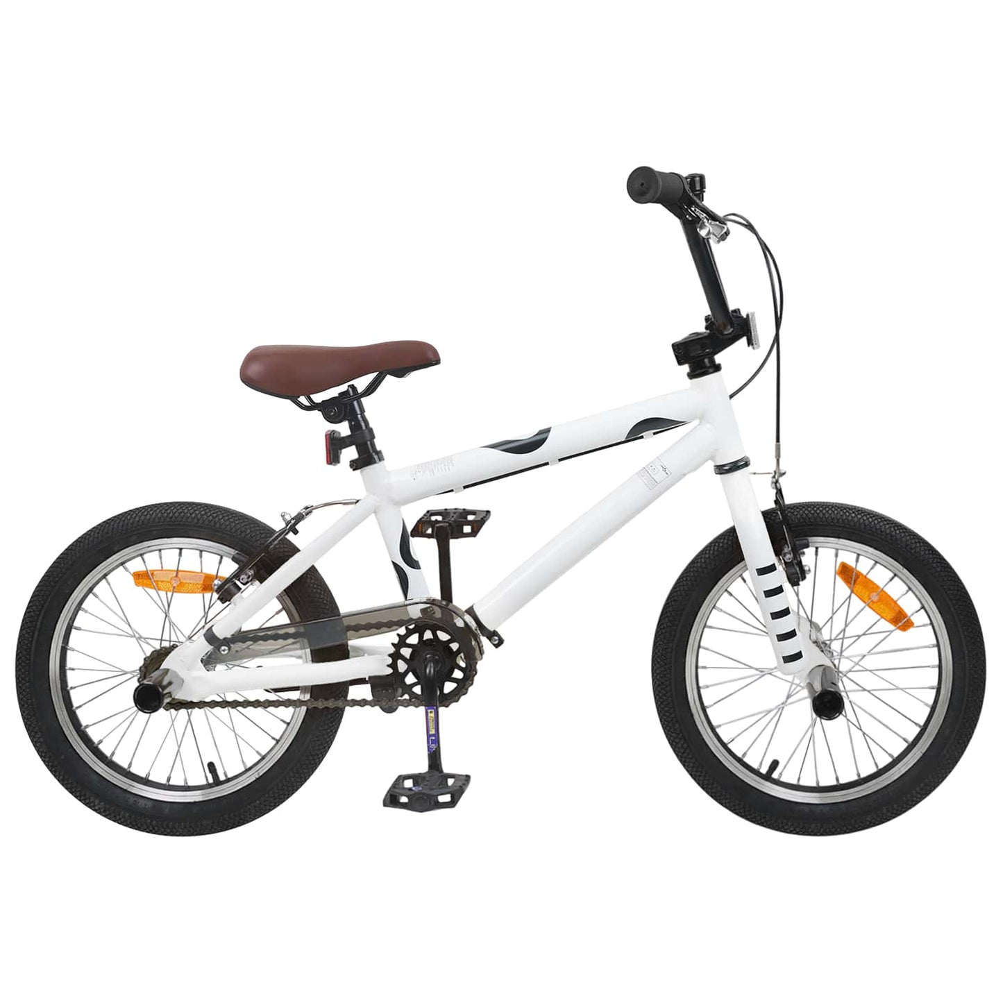 BMX Rad 16 Zoll für 5-8 Jahre alt Weiß