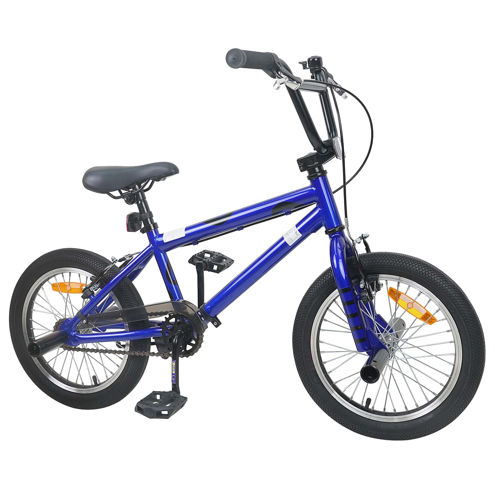 BMX Rad 16 Zoll für 5-8 Jahre alt Dunkelblau
