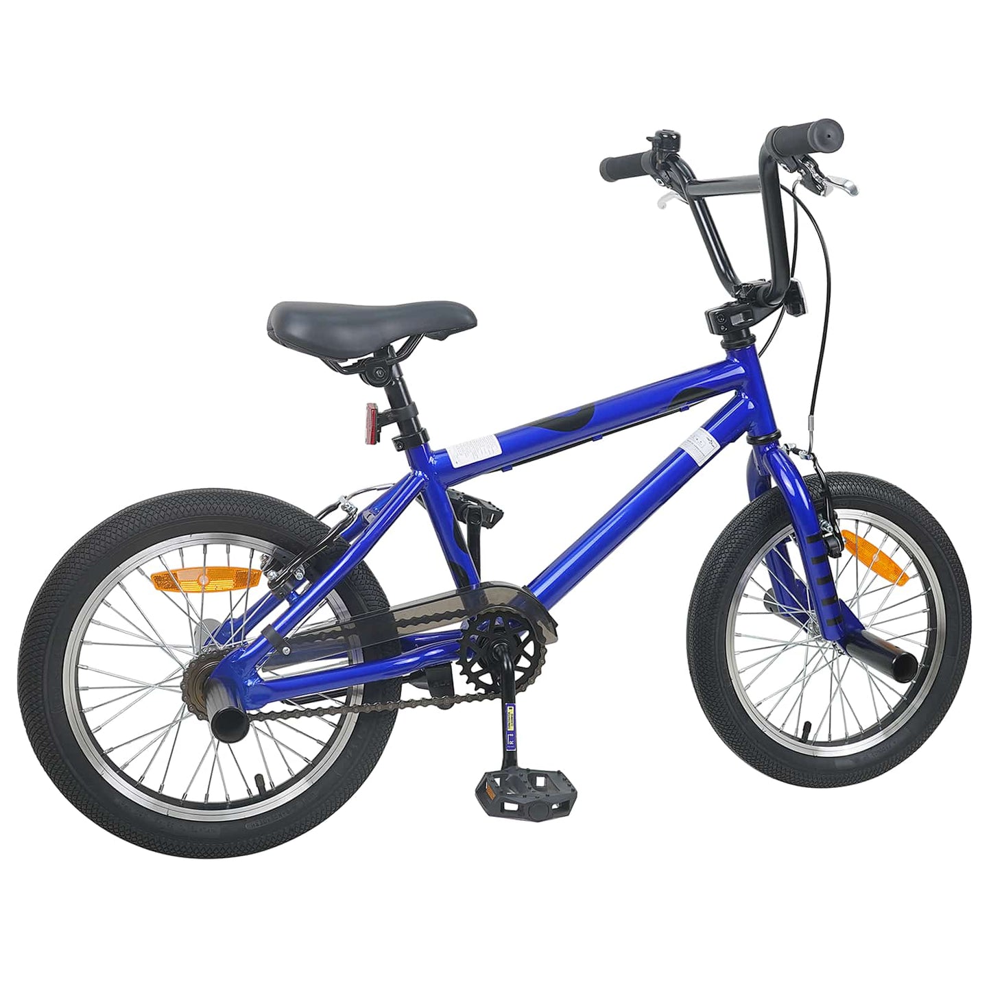 BMX Rad 16 Zoll für 5-8 Jahre alt Dunkelblau
