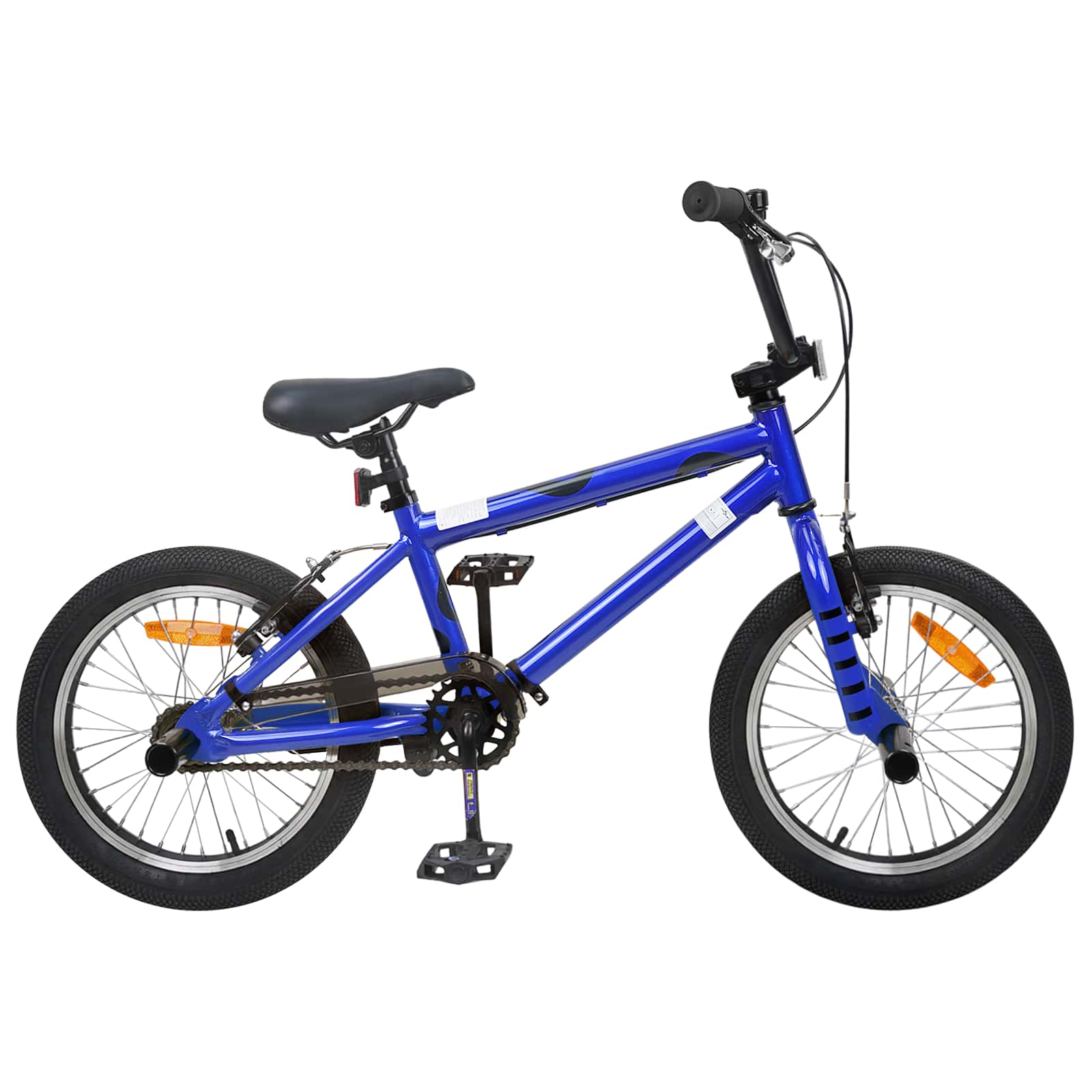 BMX Rad 16 Zoll für 5-8 Jahre alt Dunkelblau