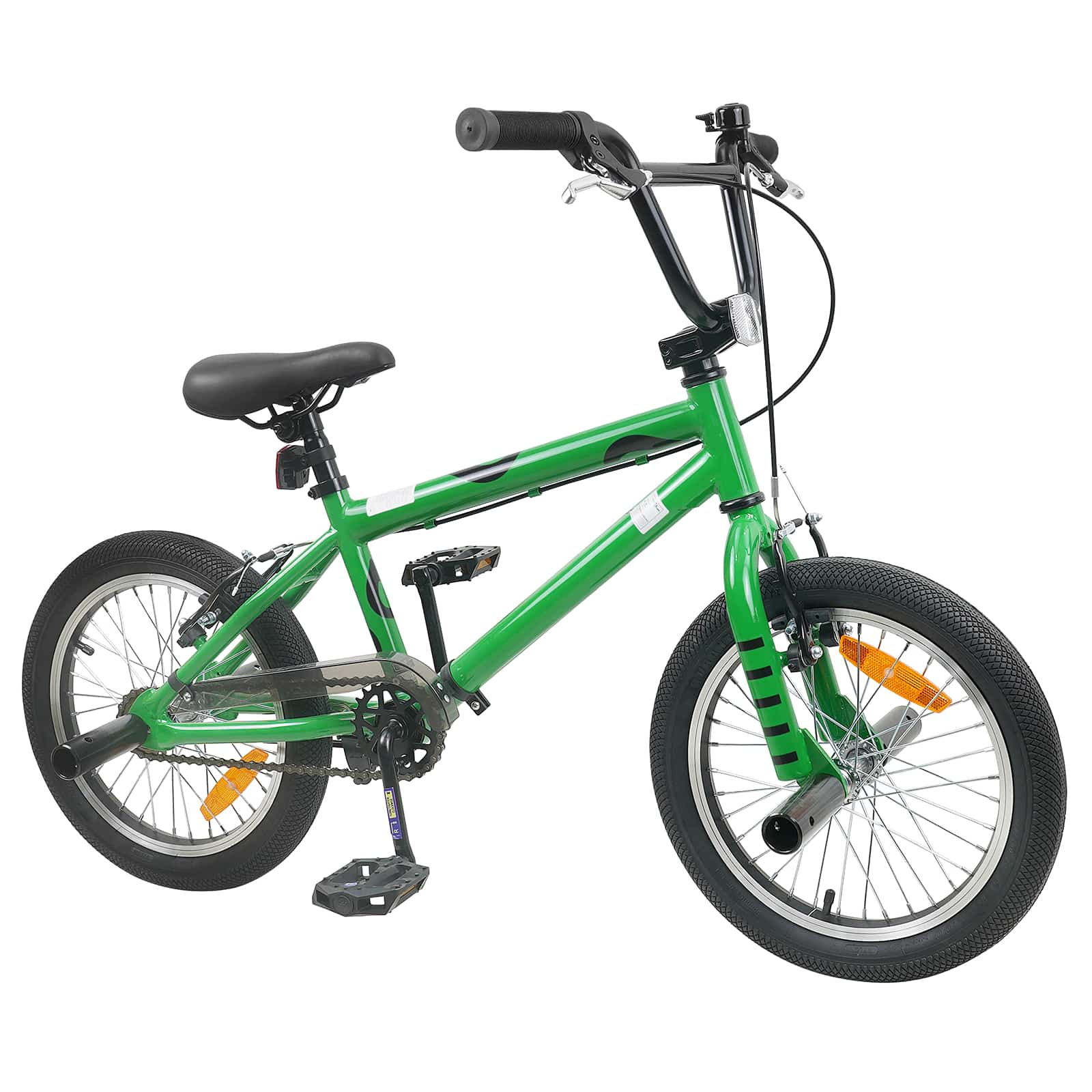 BMX Rad 16 Zoll für 5-8 Jahre alt Grün