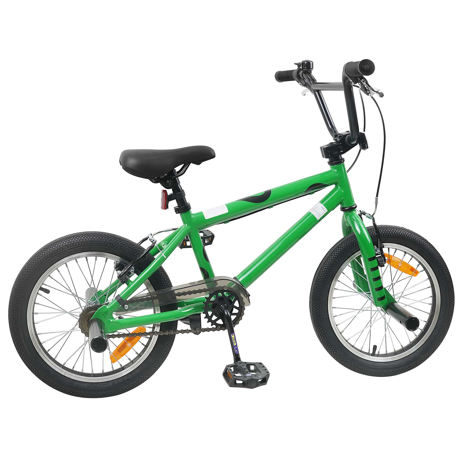 BMX Rad 16 Zoll für 5-8 Jahre alt Grün