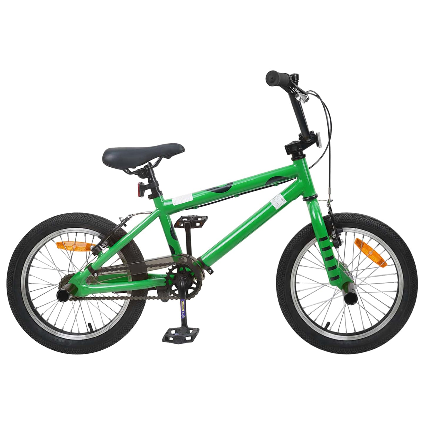 BMX Rad 16 Zoll für 5-8 Jahre alt Grün