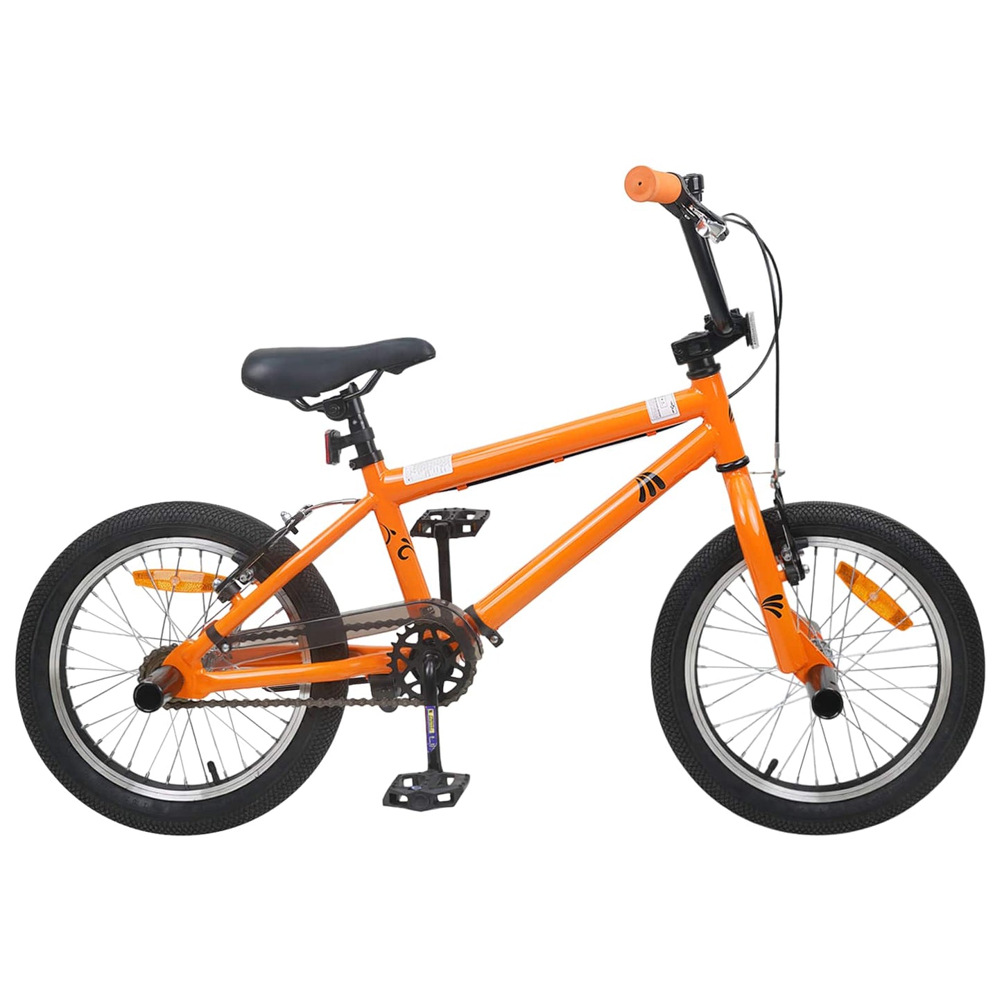 BMX Rad 18 Zoll für 7-10 Jahre alt Orange