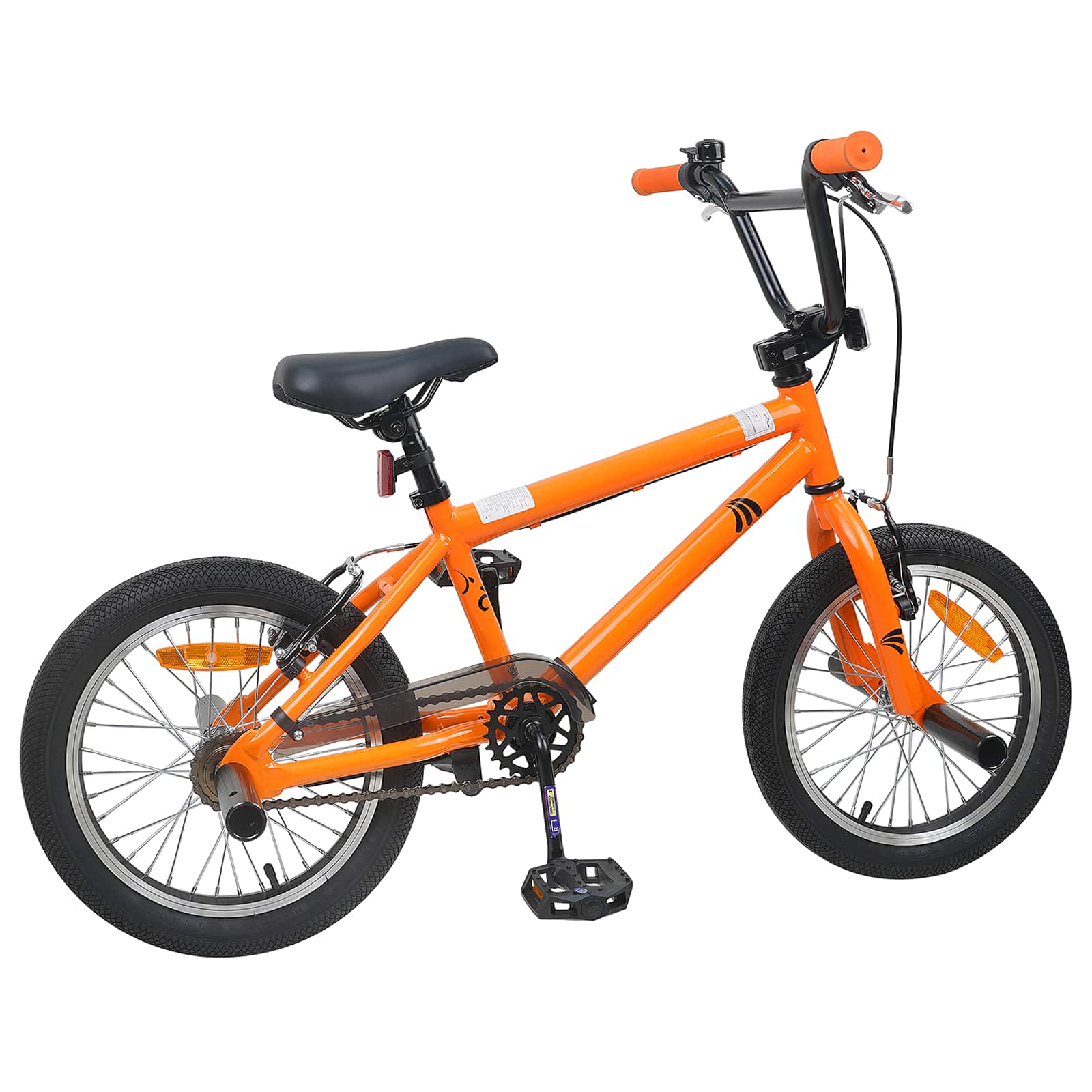 BMX Rad 20 Zoll für über 9 Jahre alt Orange