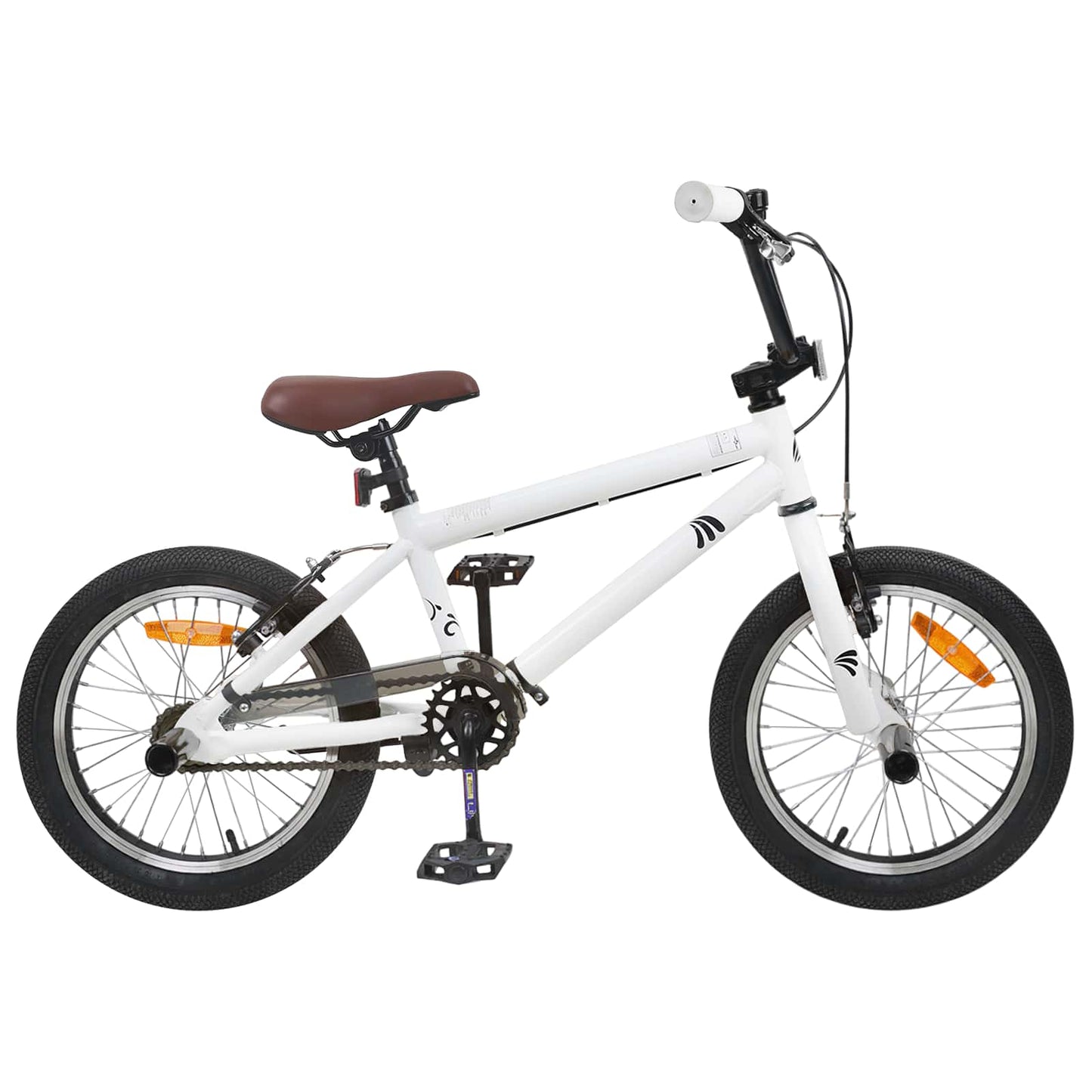 BMX Rad 16 Zoll für 5-8 Jahre alt Weiß