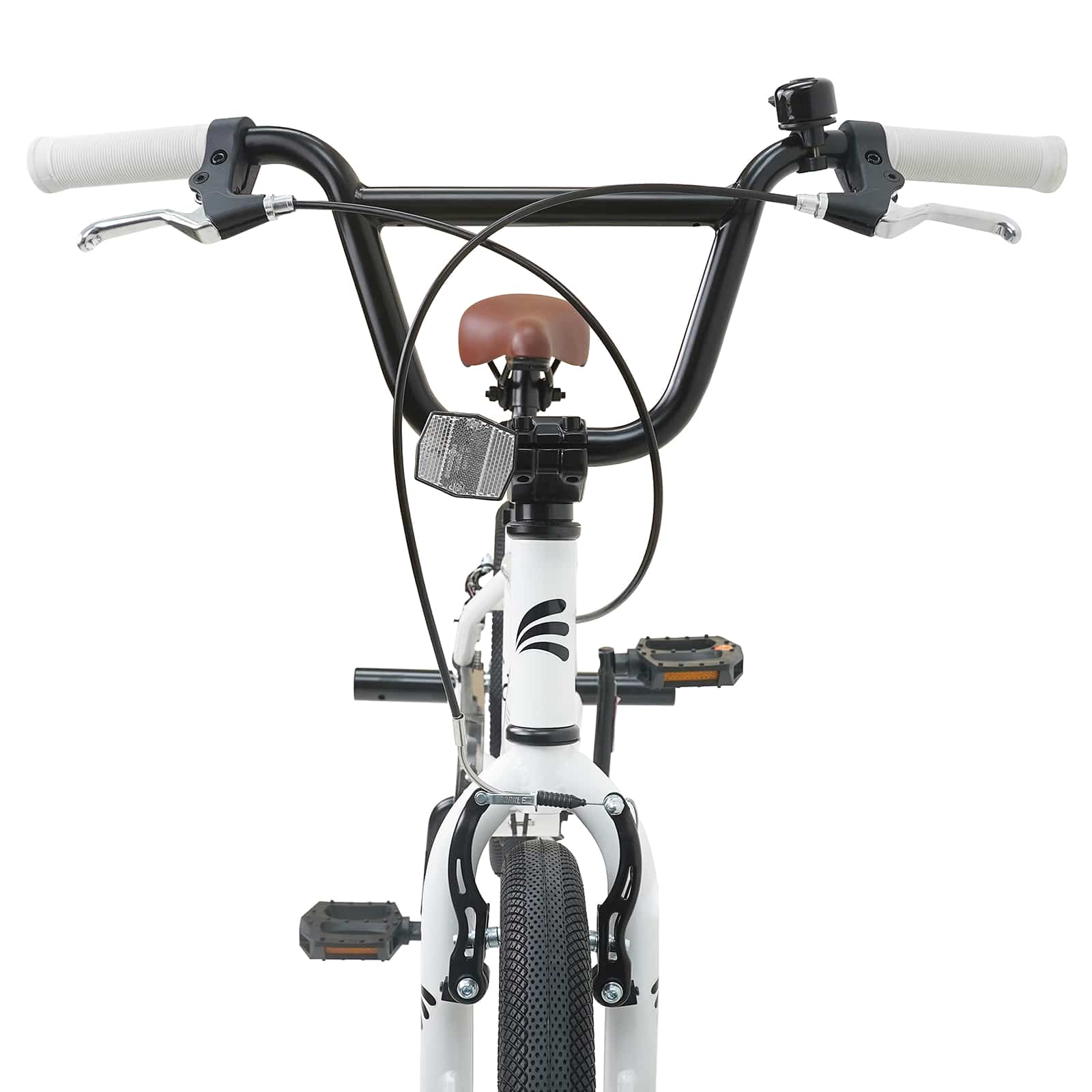 BMX Rad 18 Zoll für 7-10 Jahre alt Weiß