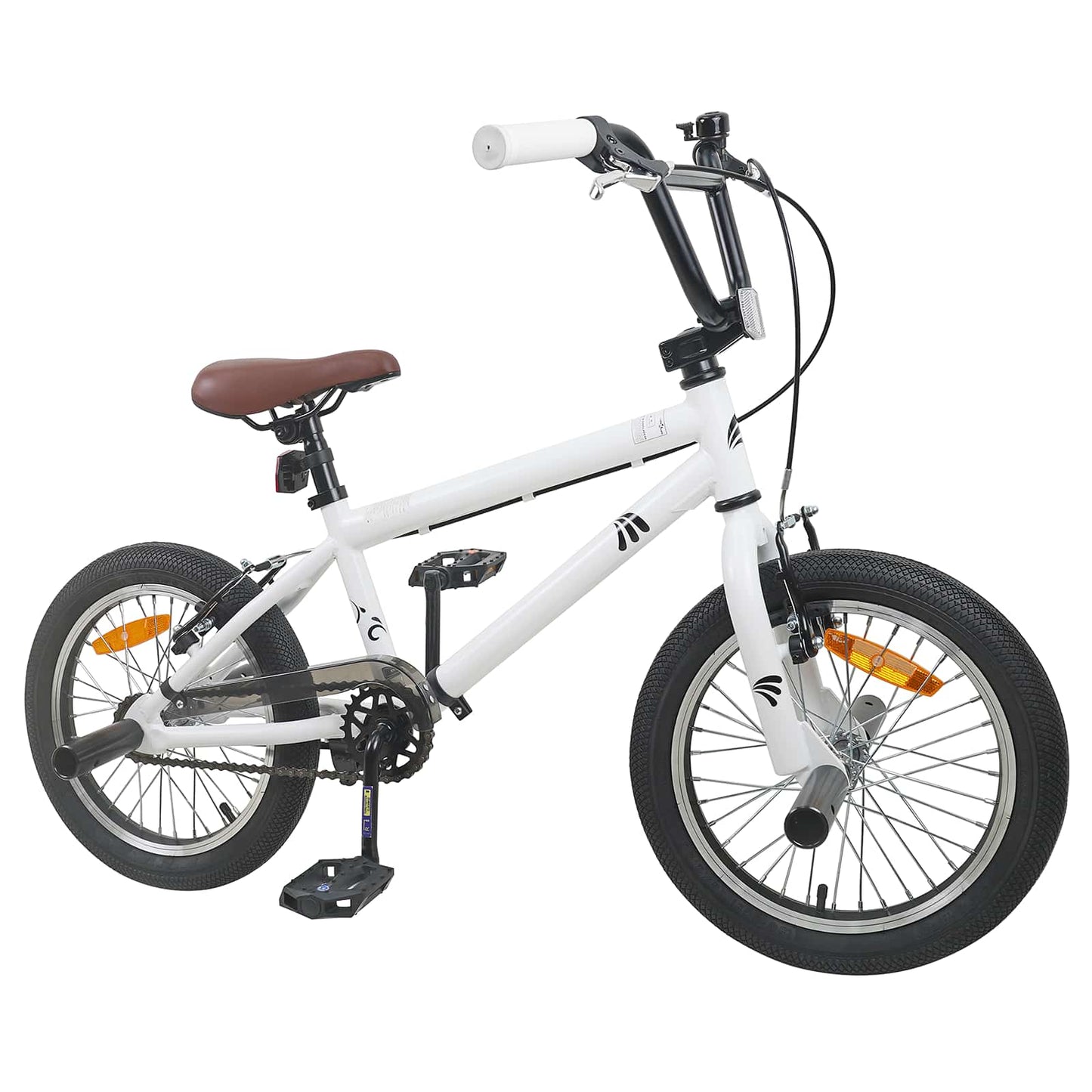 BMX Rad 20 Zoll für über 9 Jahre alt Weiß