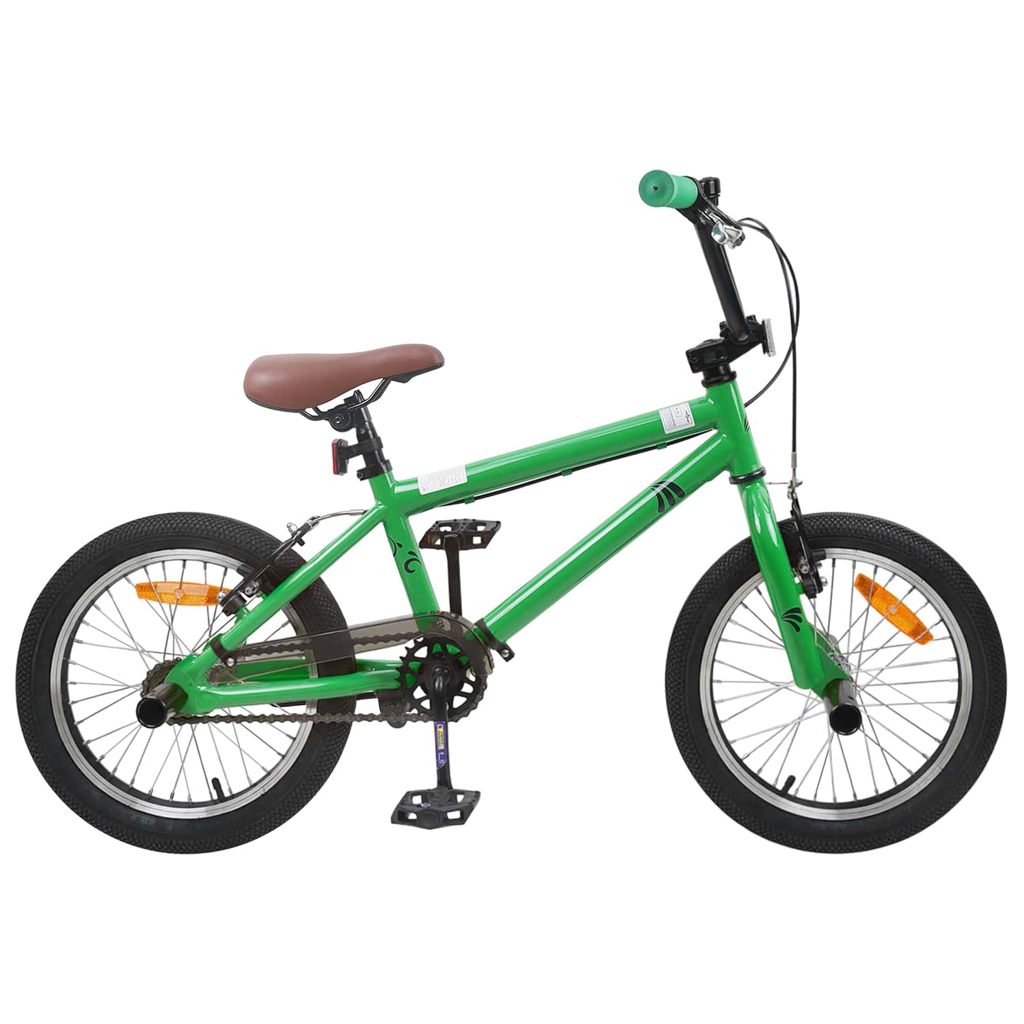 BMX Rad 16 Zoll für 5-8 Jahre alt Grün