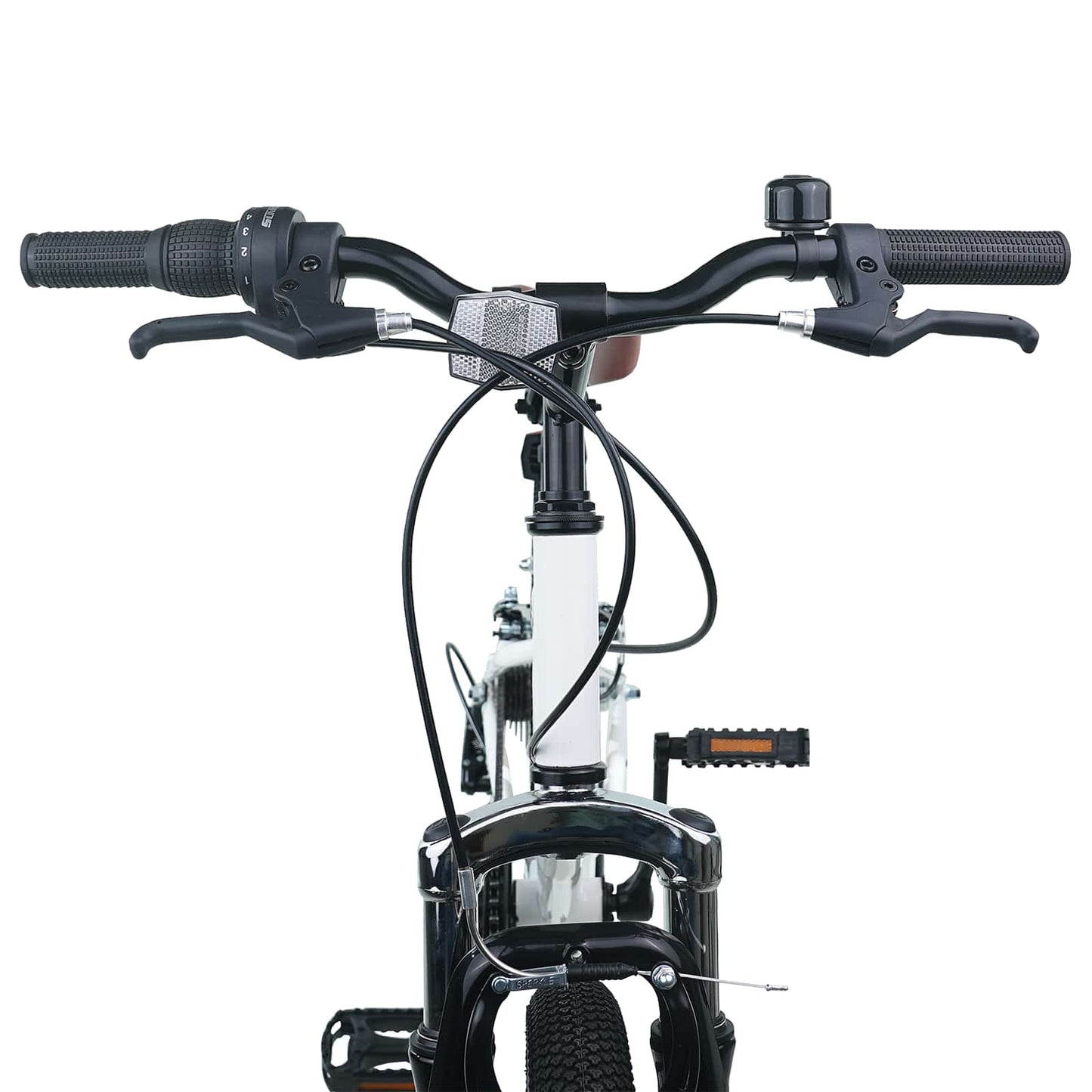 Mountainbike 24 Zoll 6-Geschwindigkeit für 8-12 Jahre alt Weiß