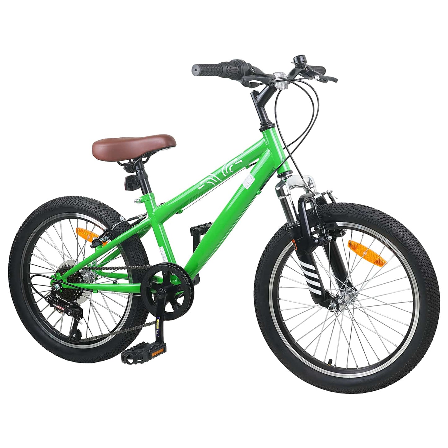 Mountainbike 20 Zoll 6-Geschwindigkeit für 5-8 Jahre alt Grün