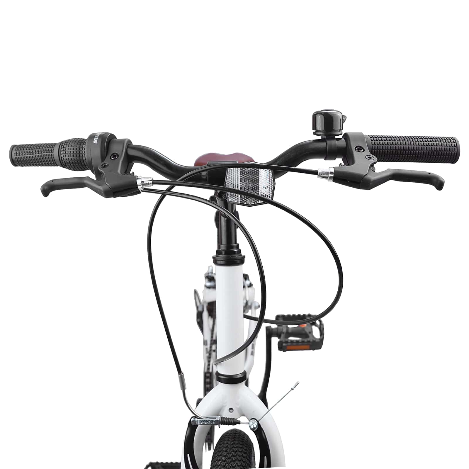 Mountainbike 24 Zoll 6-Speed für 8-12 Jahre alt Weiß