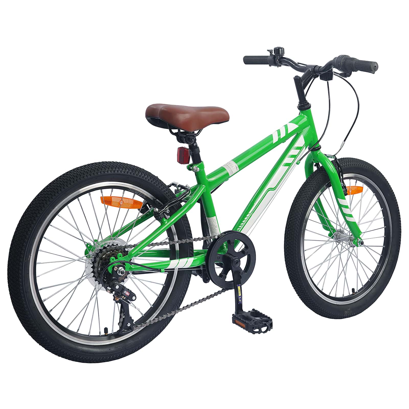 Mountainbike 20 Zoll 6-Speed für 5-8 Jahre alt Grün