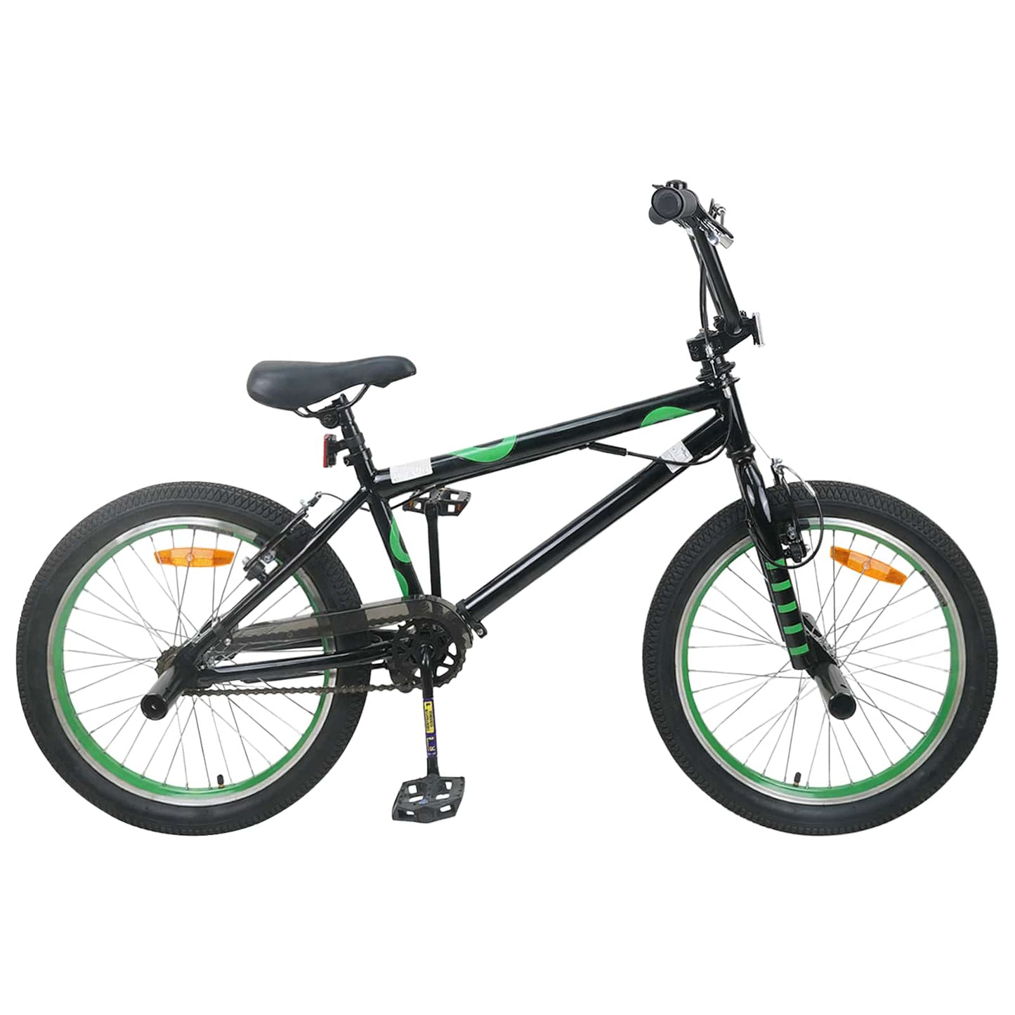 BMX Rad 20 Zoll für über 9 Jahre alt Schwarz