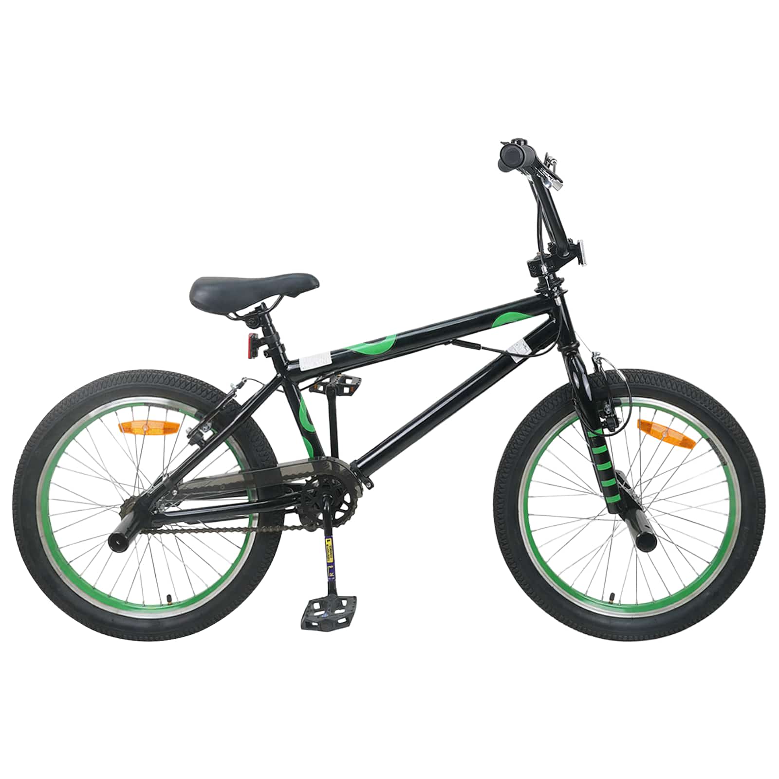 BMX Rad 20 Zoll für über 9 Jahre alt Schwarz