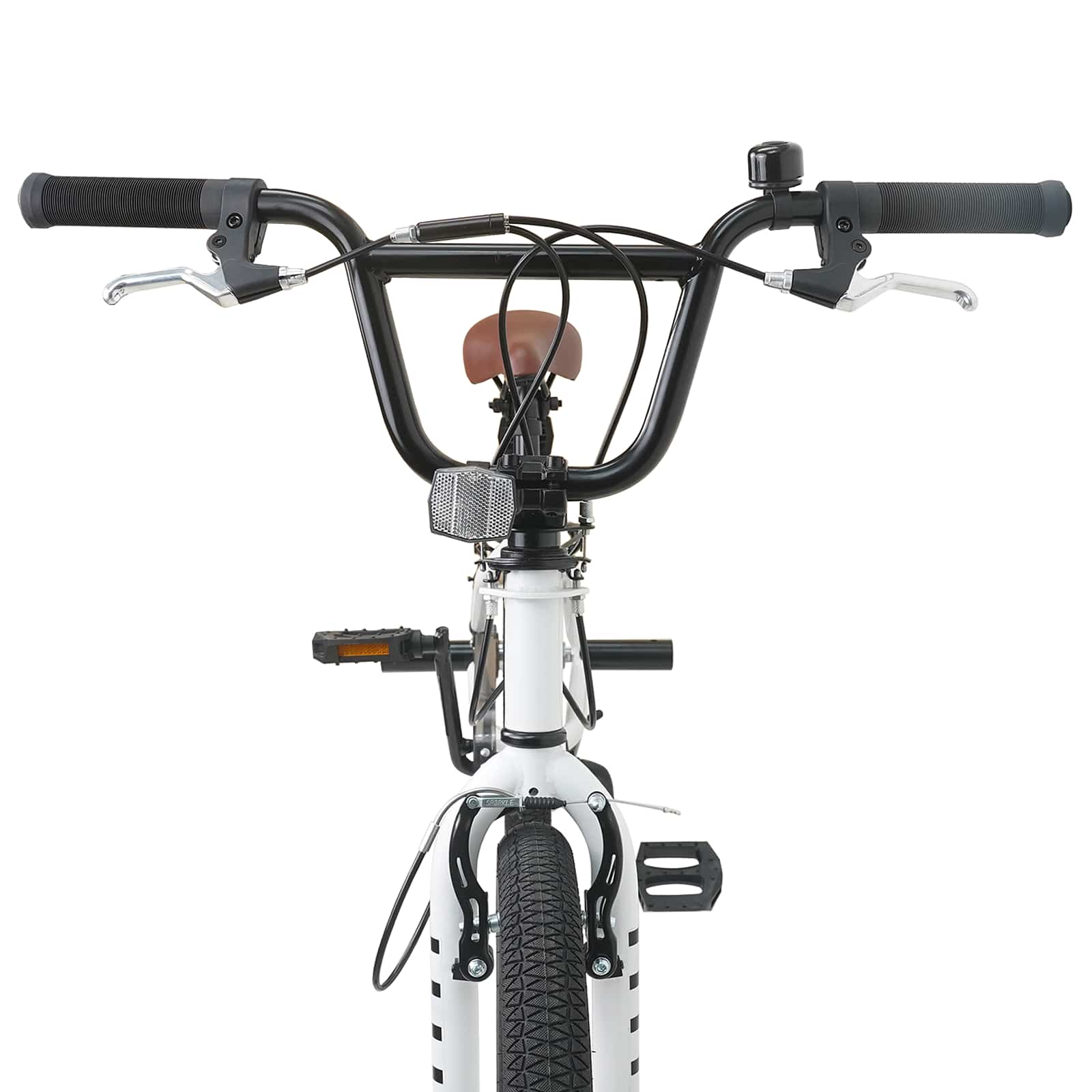 BMX Rad 20 Zoll für über 9 Jahre alt Weiß