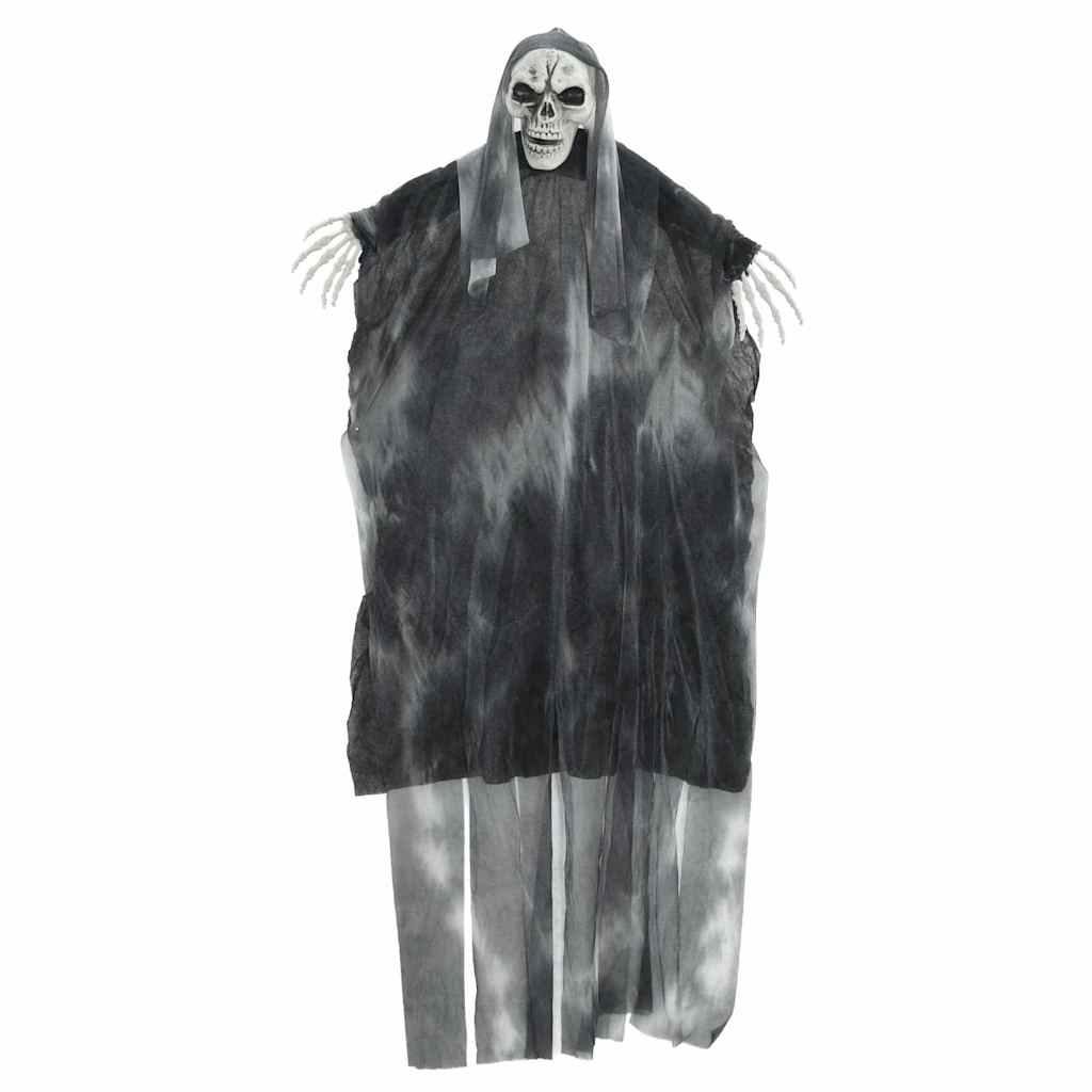 Hängender Halloween Geist 3 Stk. Schwarz 66 x 110 cm Polyester